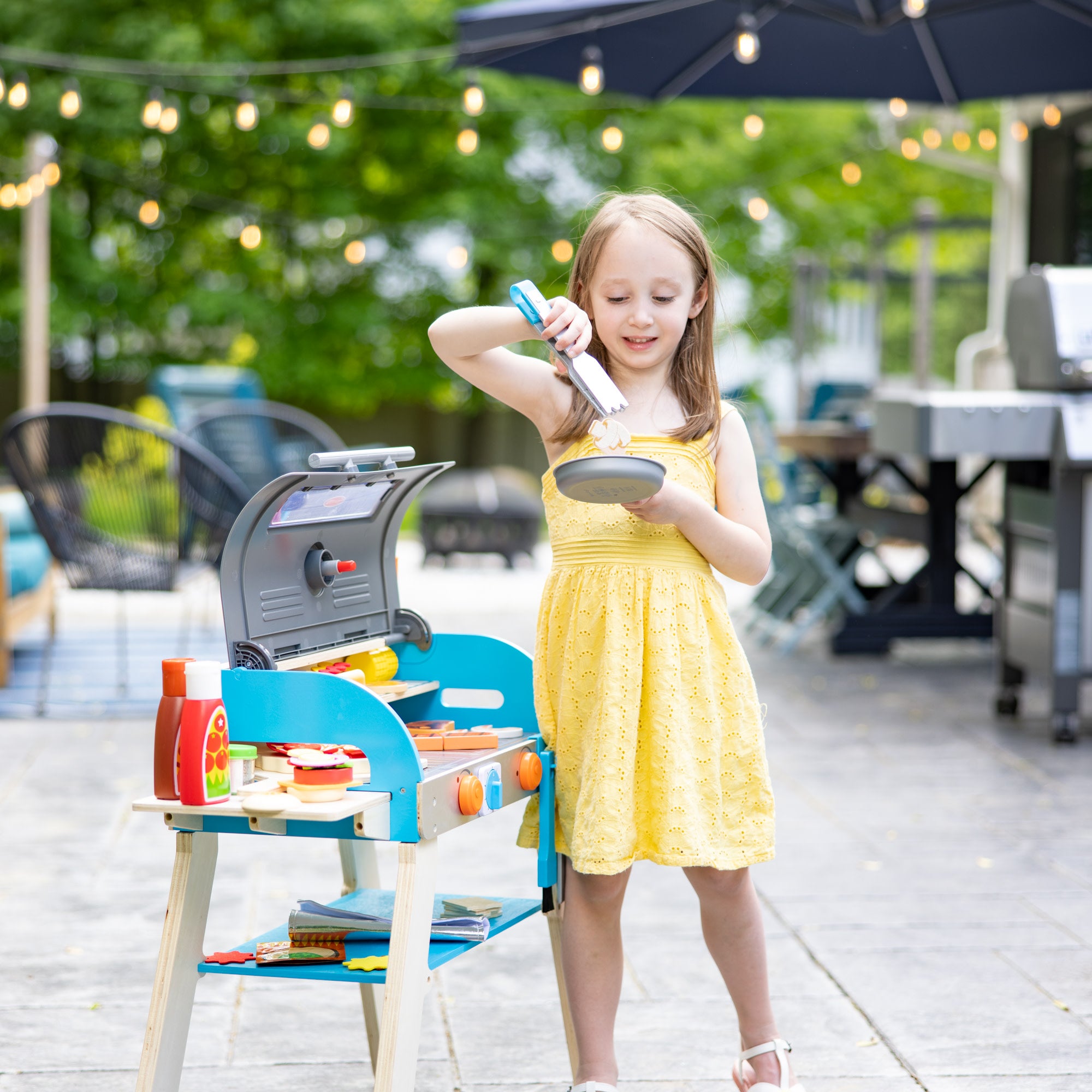 Deluxe Grill Pizza Oven Play Set