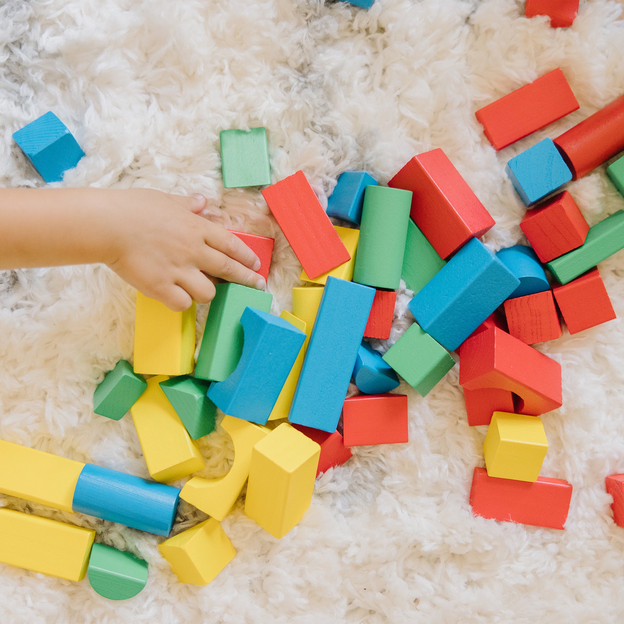 100 Piece Wood Blocks Set Melissa Doug