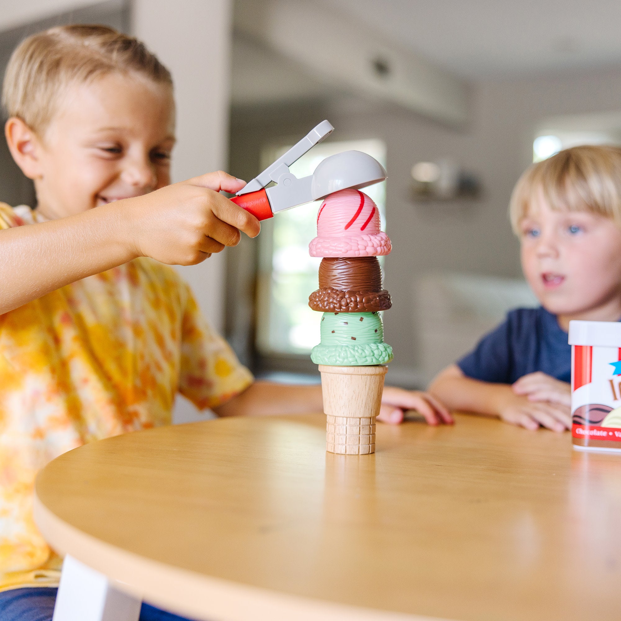 Children's ice cream sales playset