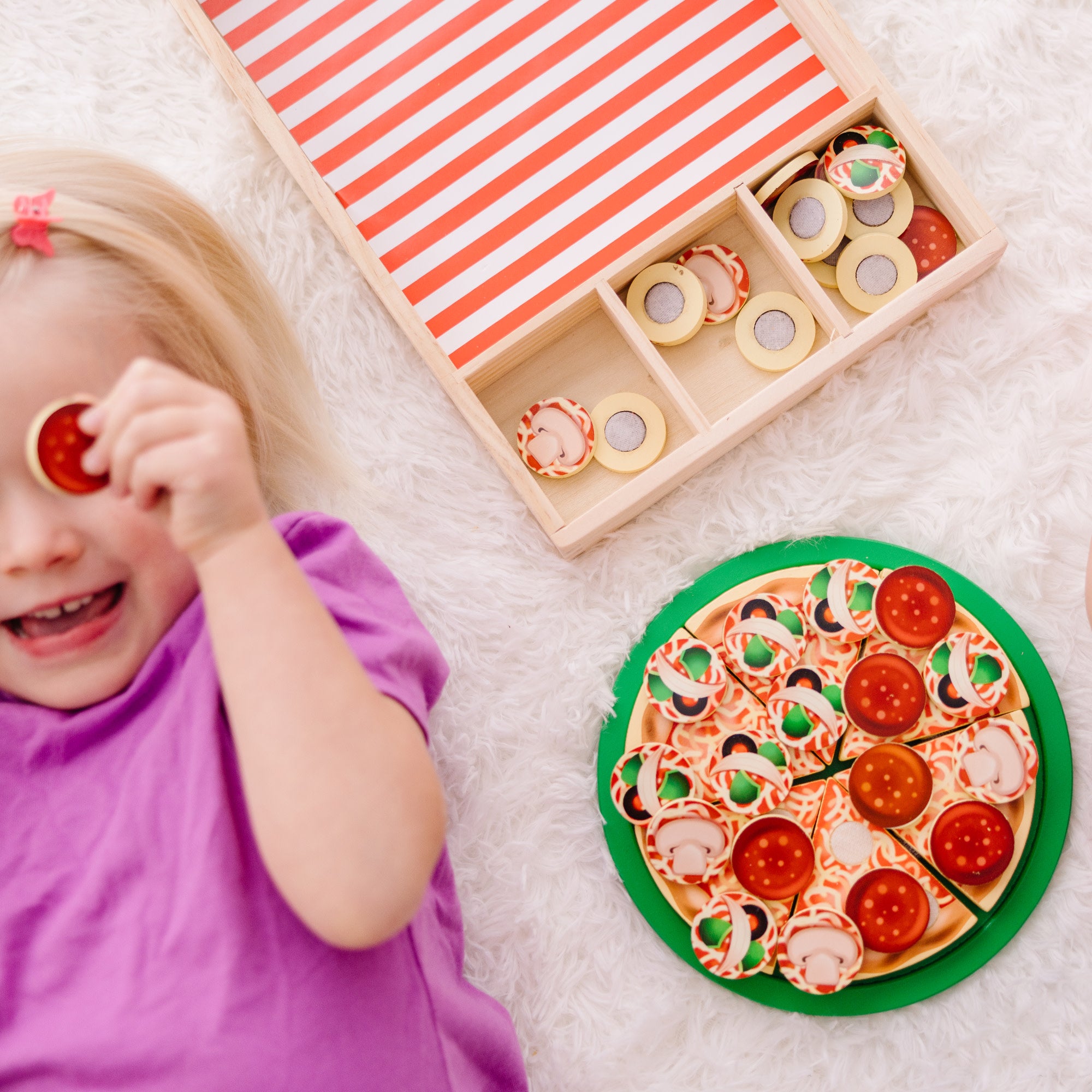 Melissa and doug store wooden pizza party