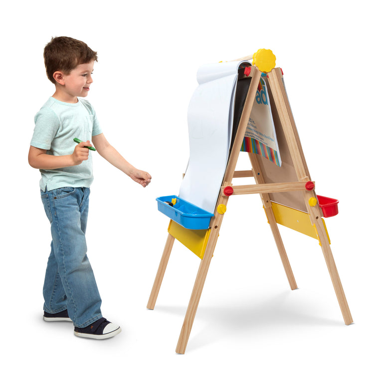 DOUBLE SIDED EASEL FOR KIDS UPDATE - Decorate with Tip and More