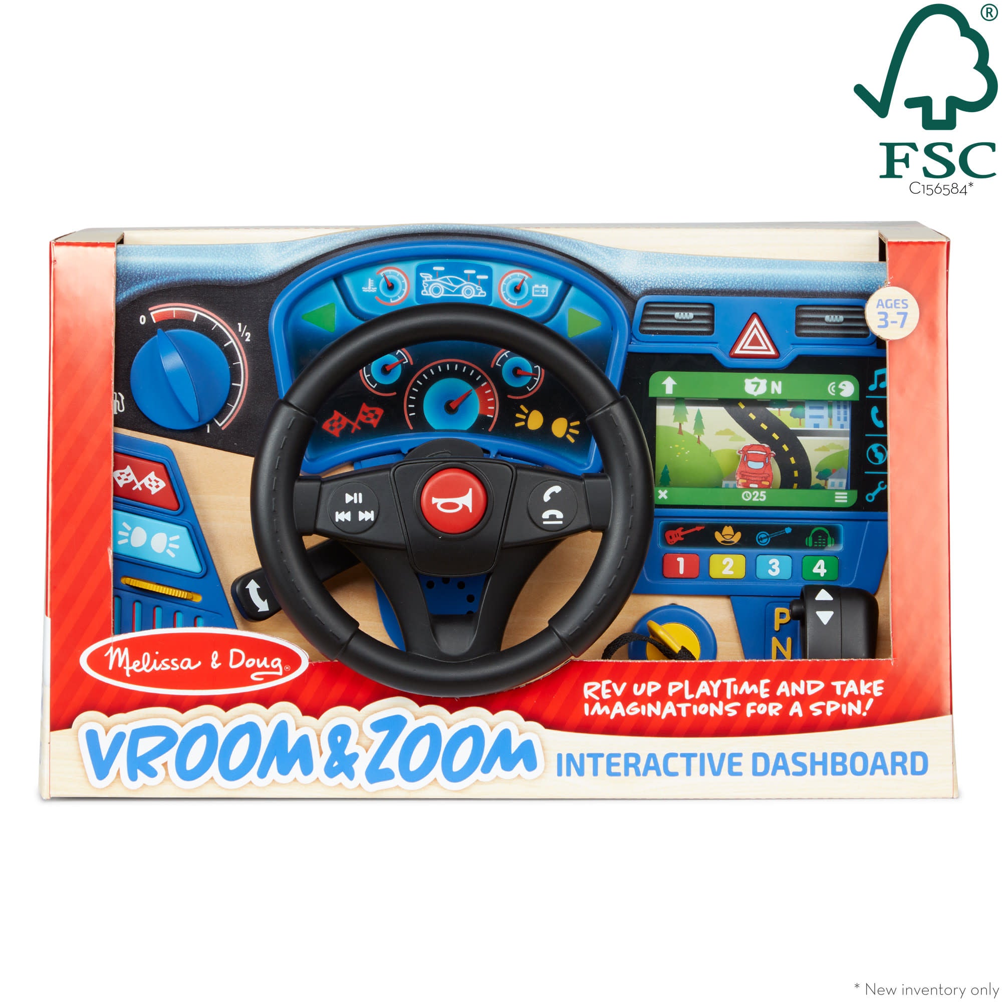 Vroom Zoom Interactive Dashboard Melissa Doug