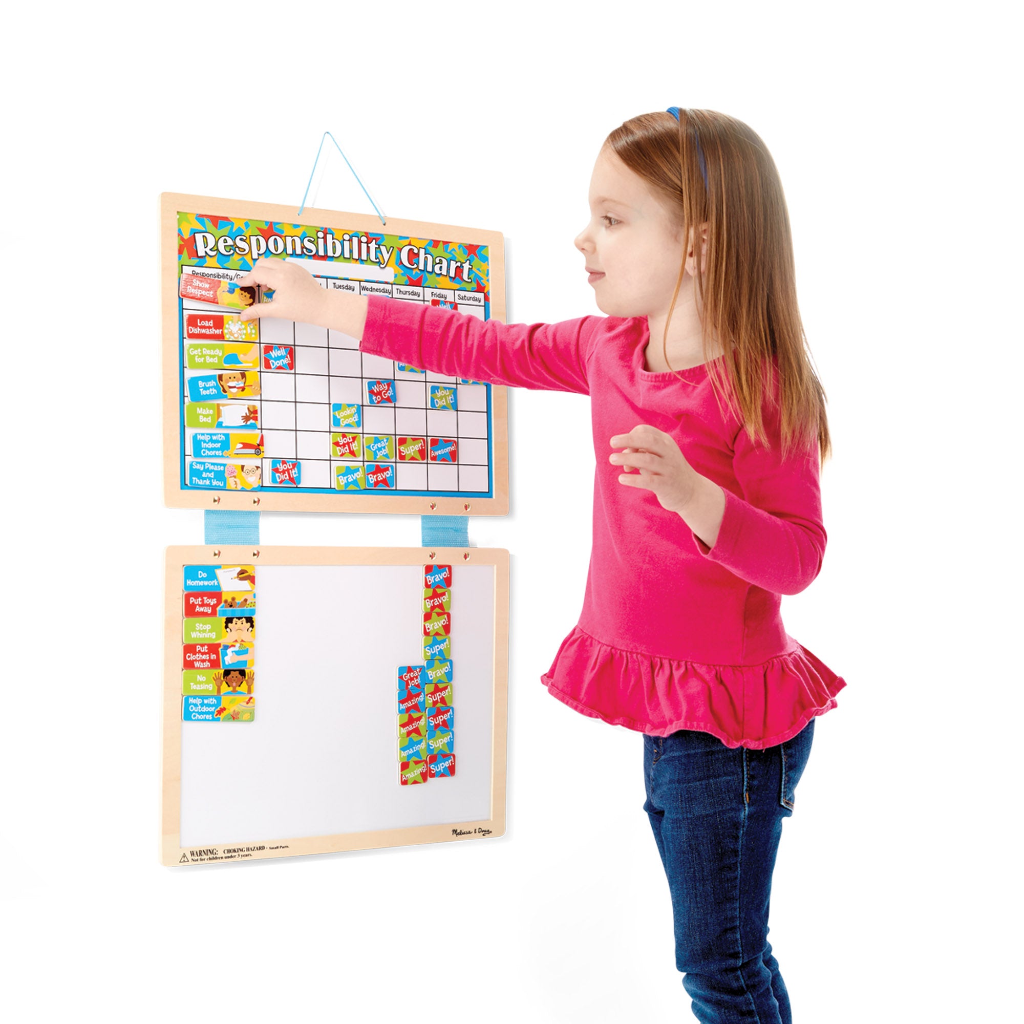 Melissa and doug magnetic chore chart on sale