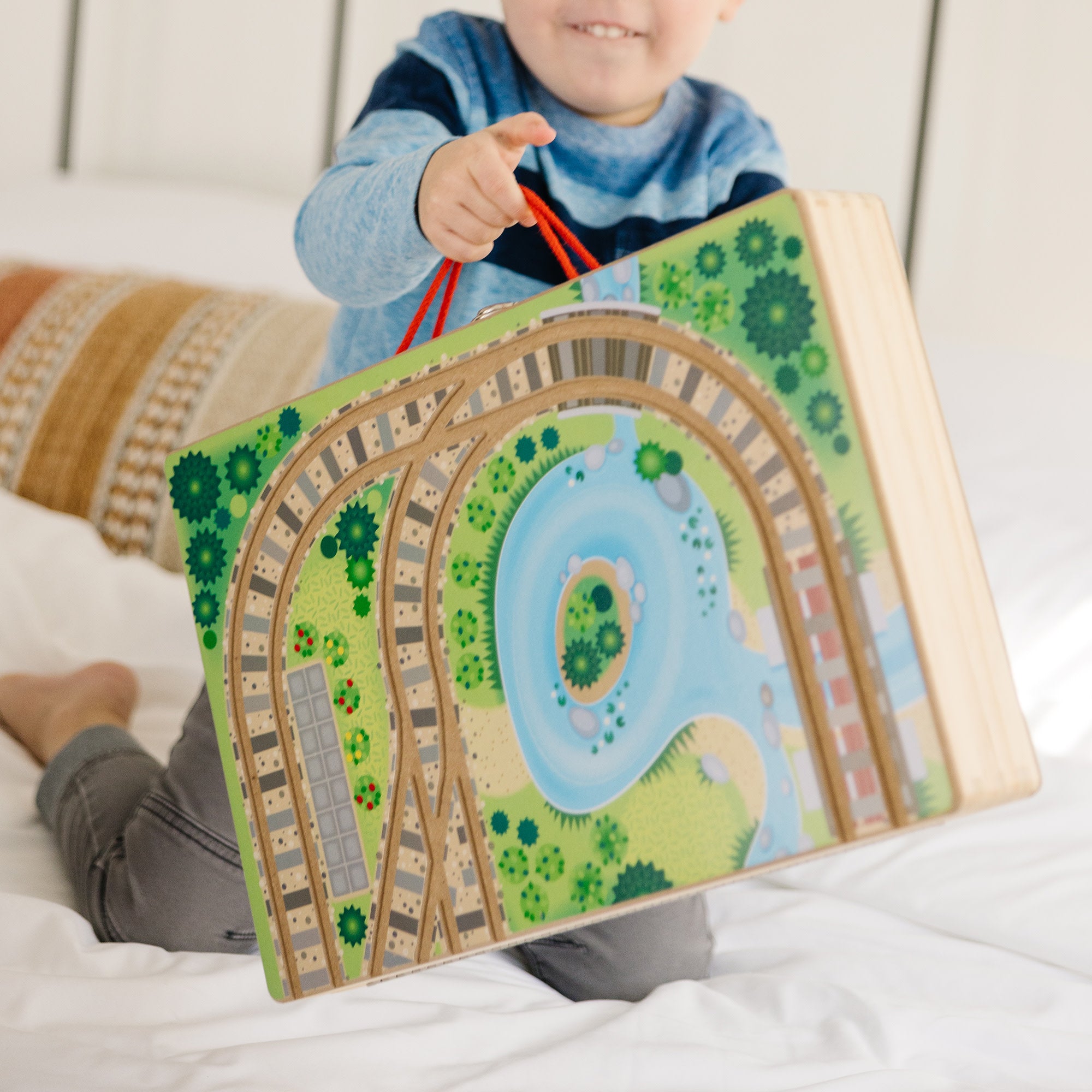 Melissa and doug take sales along farm play mat