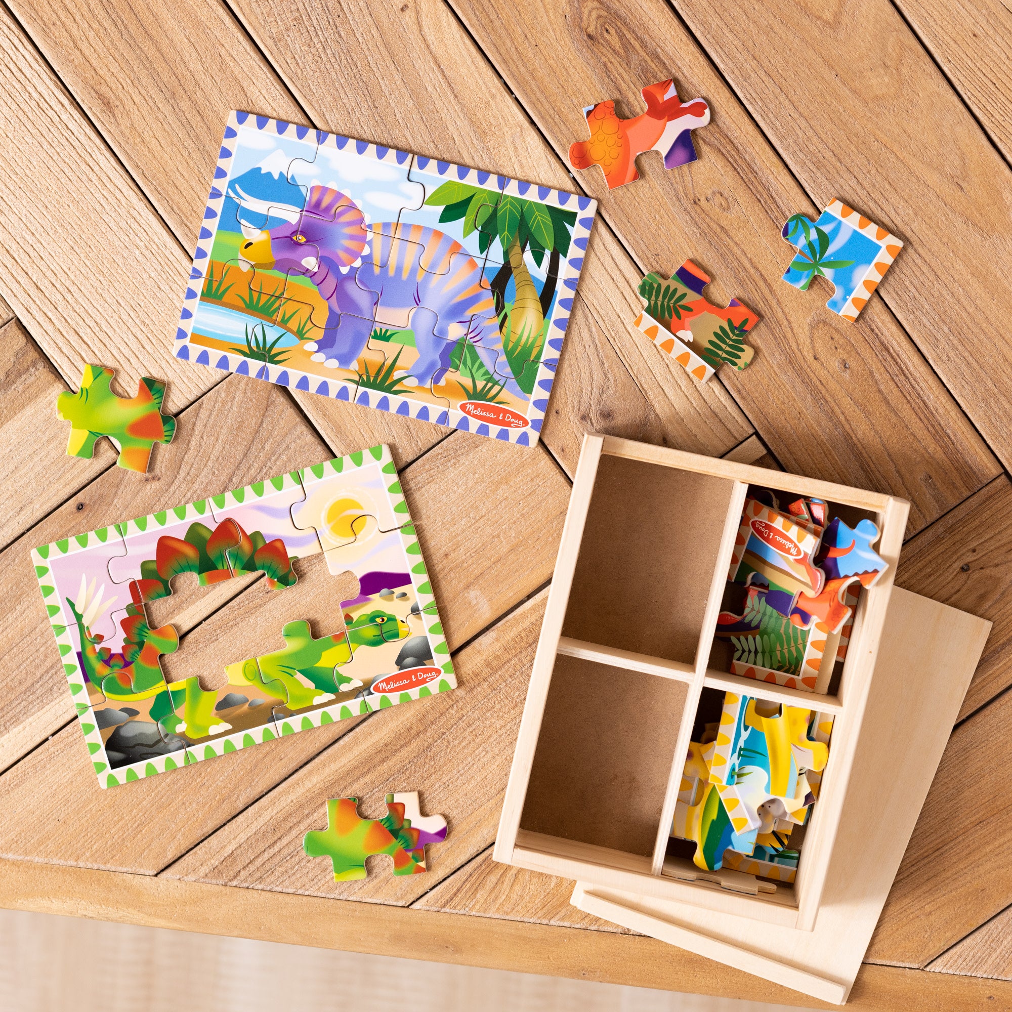 Melissa and doug store dinosaur puzzle