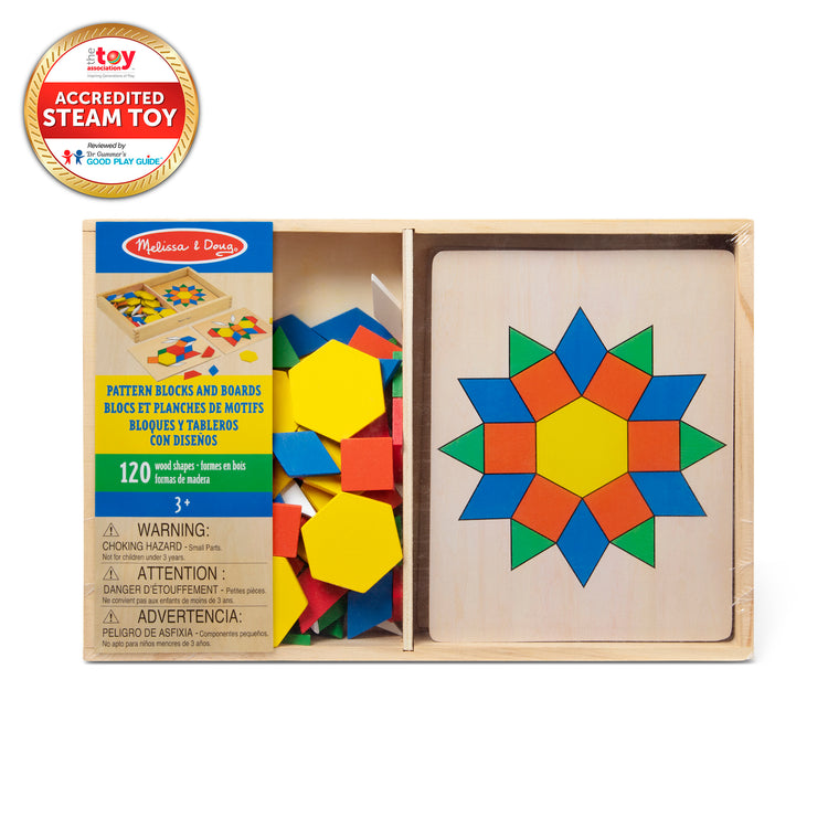  Bright Creations 100 Piece Wooden Blocks for Crafts