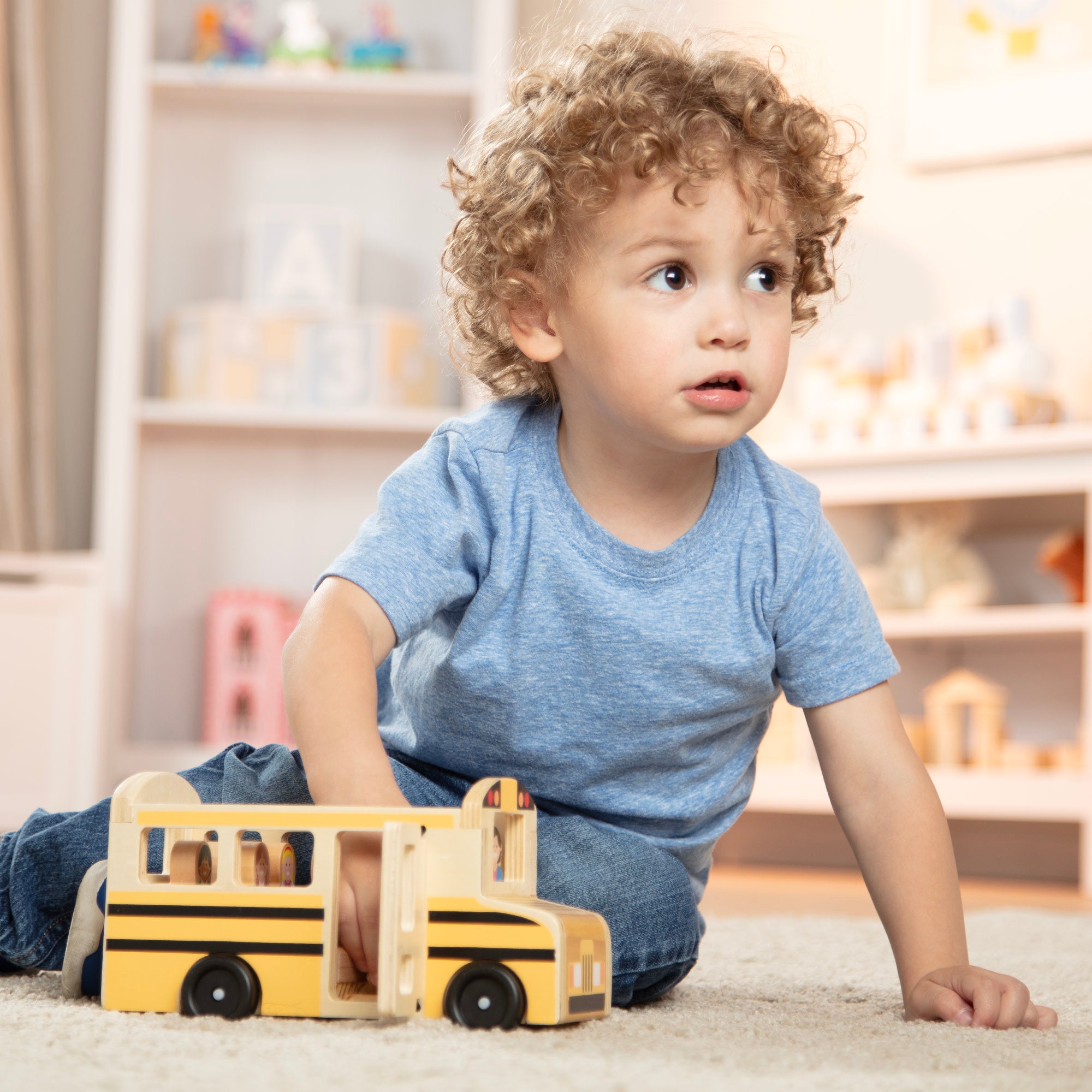 Melissa and doug off to work bus set deals
