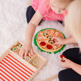 Wooden Pizza Toy | Play Pizza Set