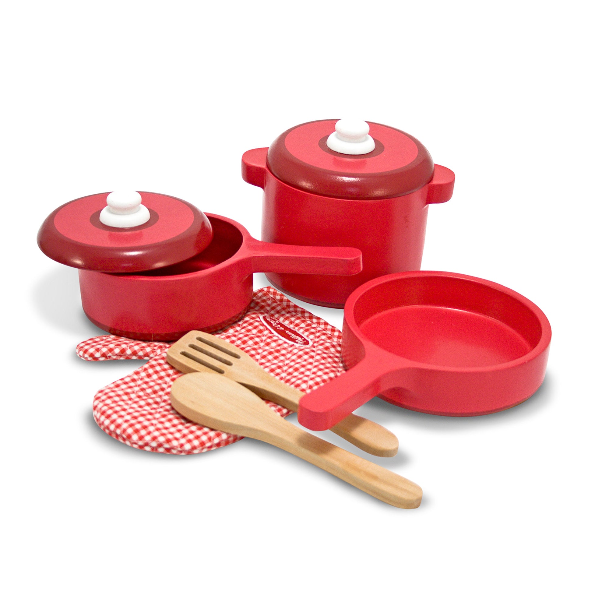 Play Kitchen Accessory Set Pot Pans Melissa Doug