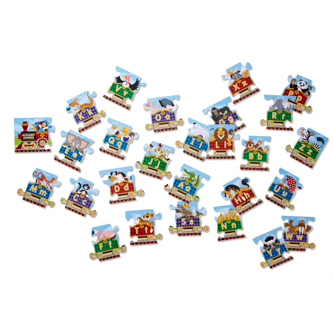 Alphabet Express Floor Puzzle - 27 Pieces