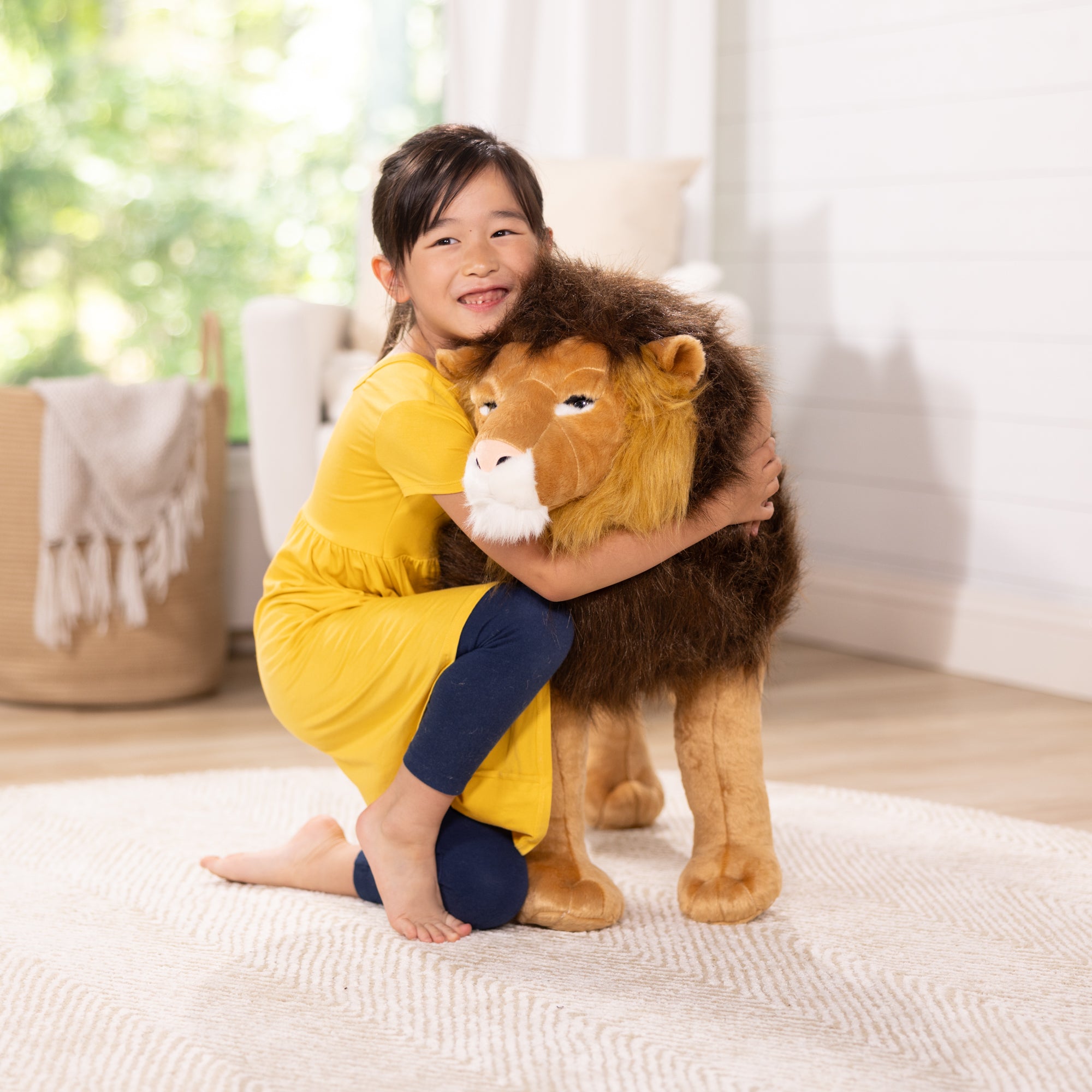 Plush Standing Lion Melissa and Doug