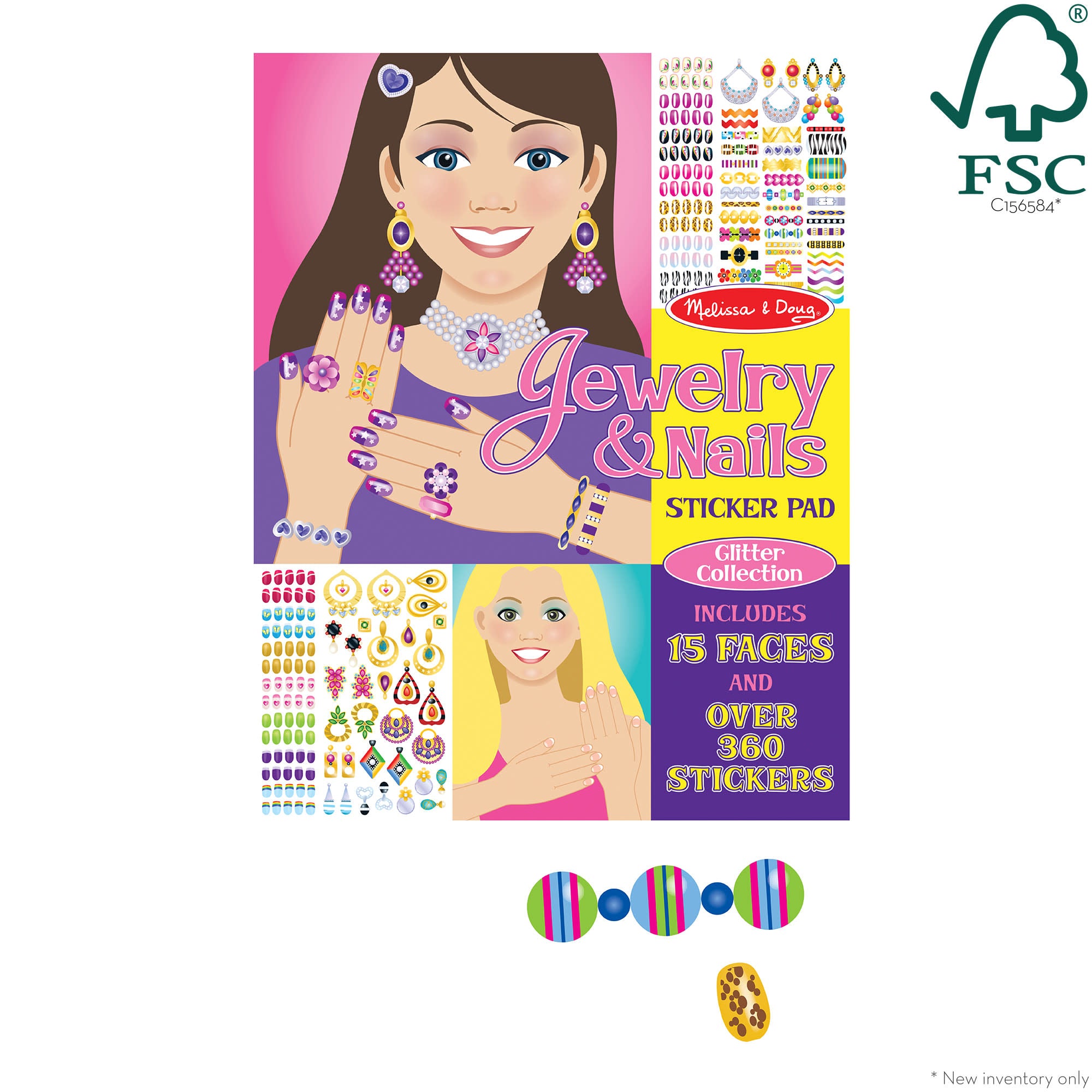 Melissa and doug cheap glitter stickers