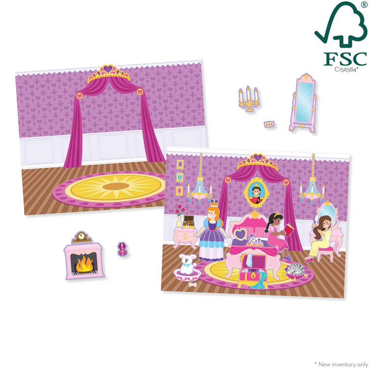 Melissa & Doug Reusable Sticker Pad, Princess Castle – To The Nines  Manitowish Waters