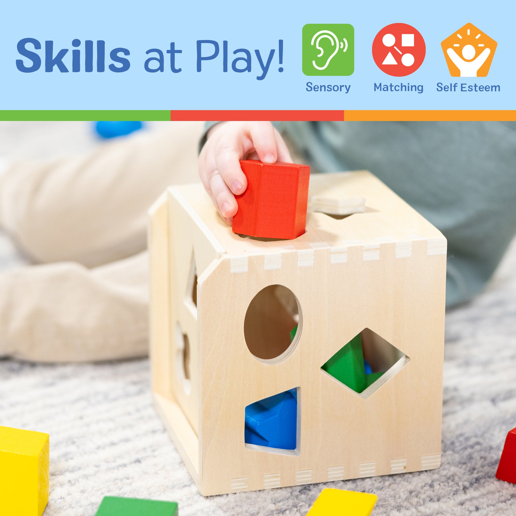 Melissa and doug shape sorter online