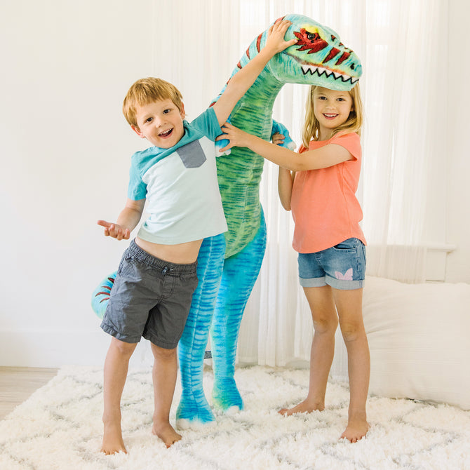 T Rex - Jumbo Plush Over 4 Feet Tall | Melissa & Doug