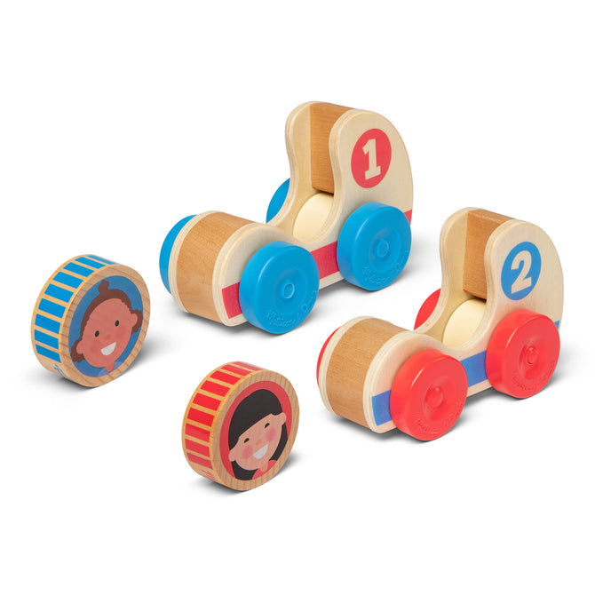 GO Tots Wooden Race Cars