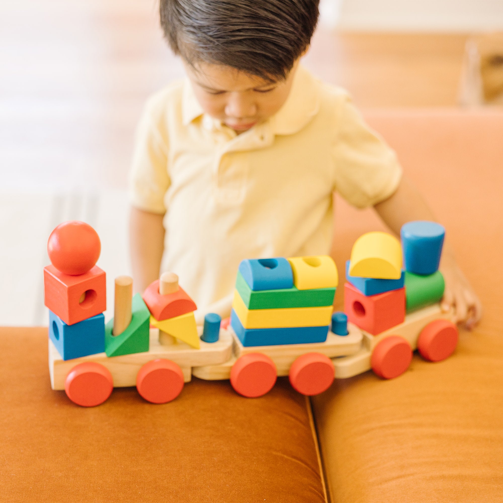 Stacking Train Toddler Toy Melissa Doug