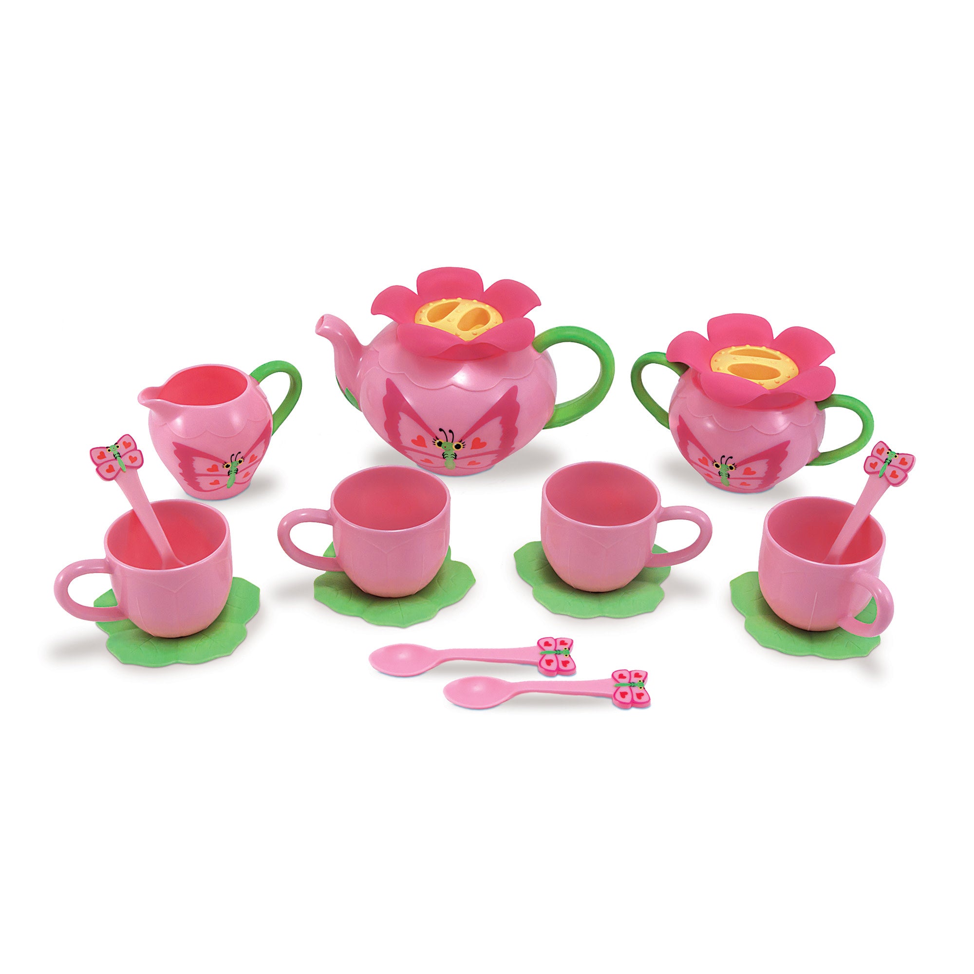 Plastic toy tea set online