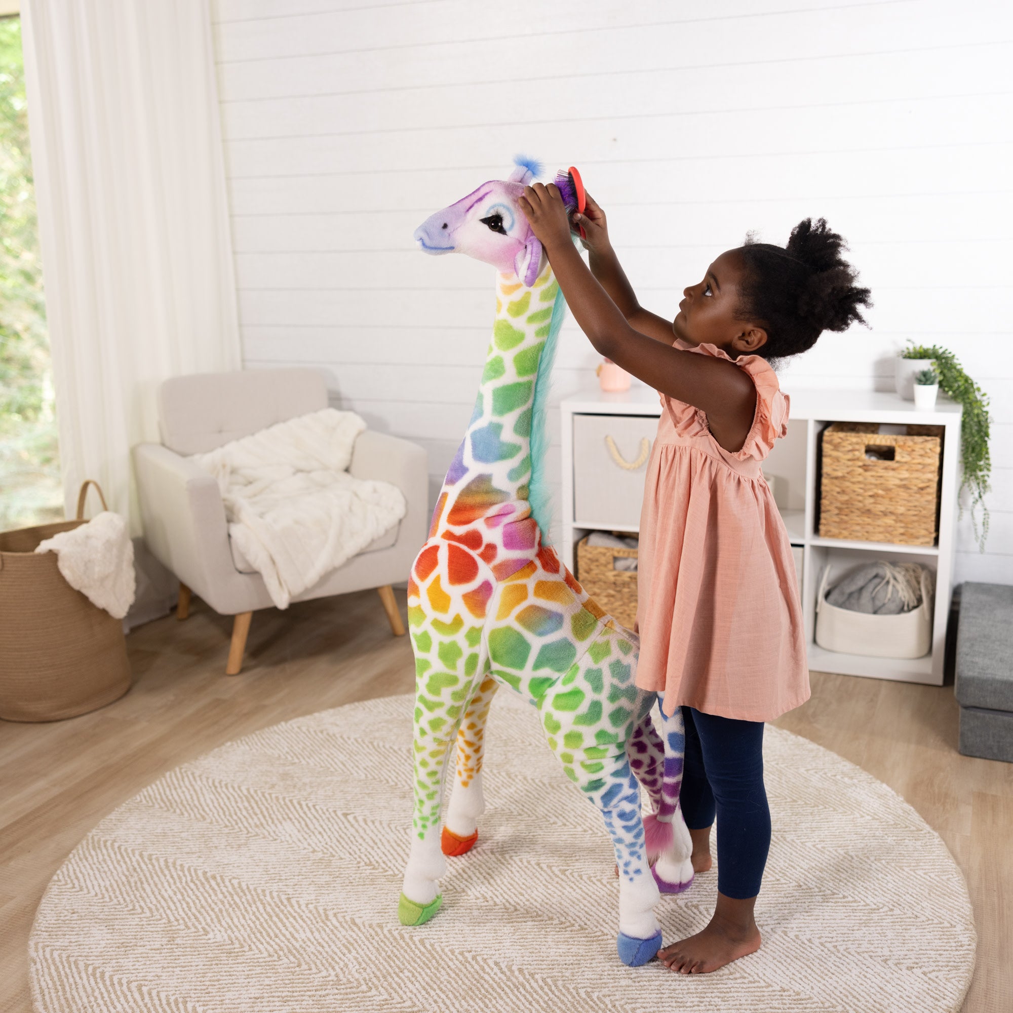 Large toy giraffe stuffed on sale