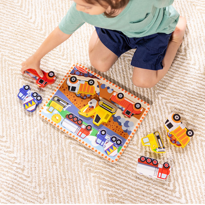 Construction Chunky Puzzle | 6 Piece Puzzle