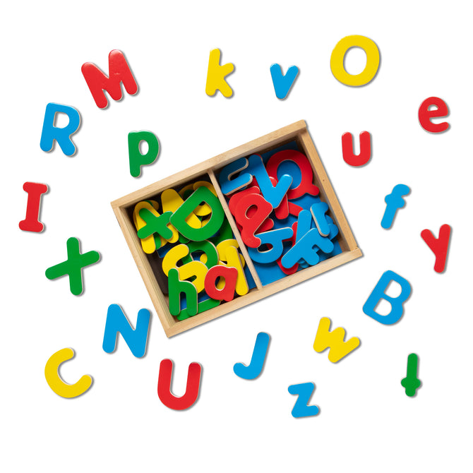 Wooden Letter Alphabet Magnets | Melissa & Doug