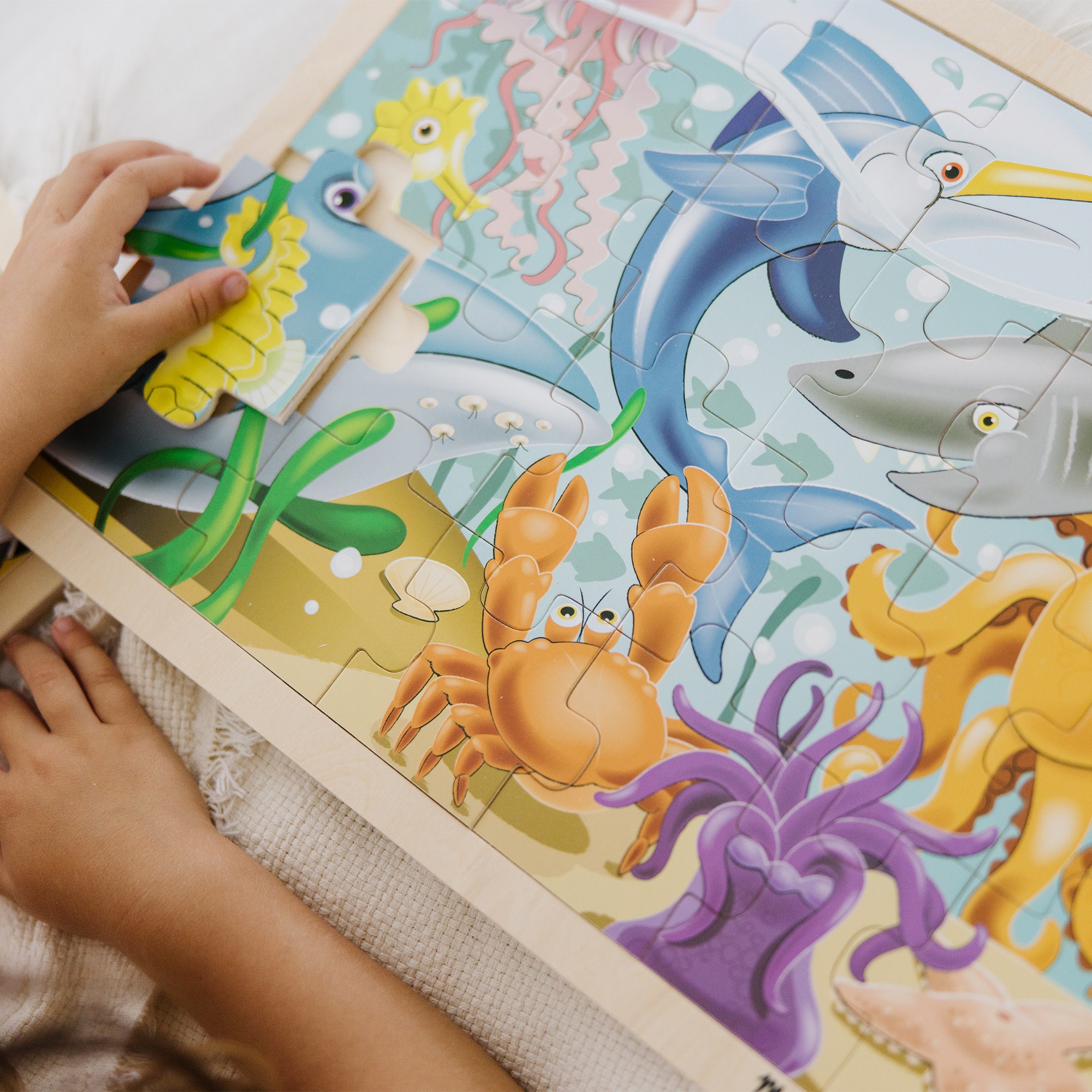 Melissa and doug store sea creatures puzzle