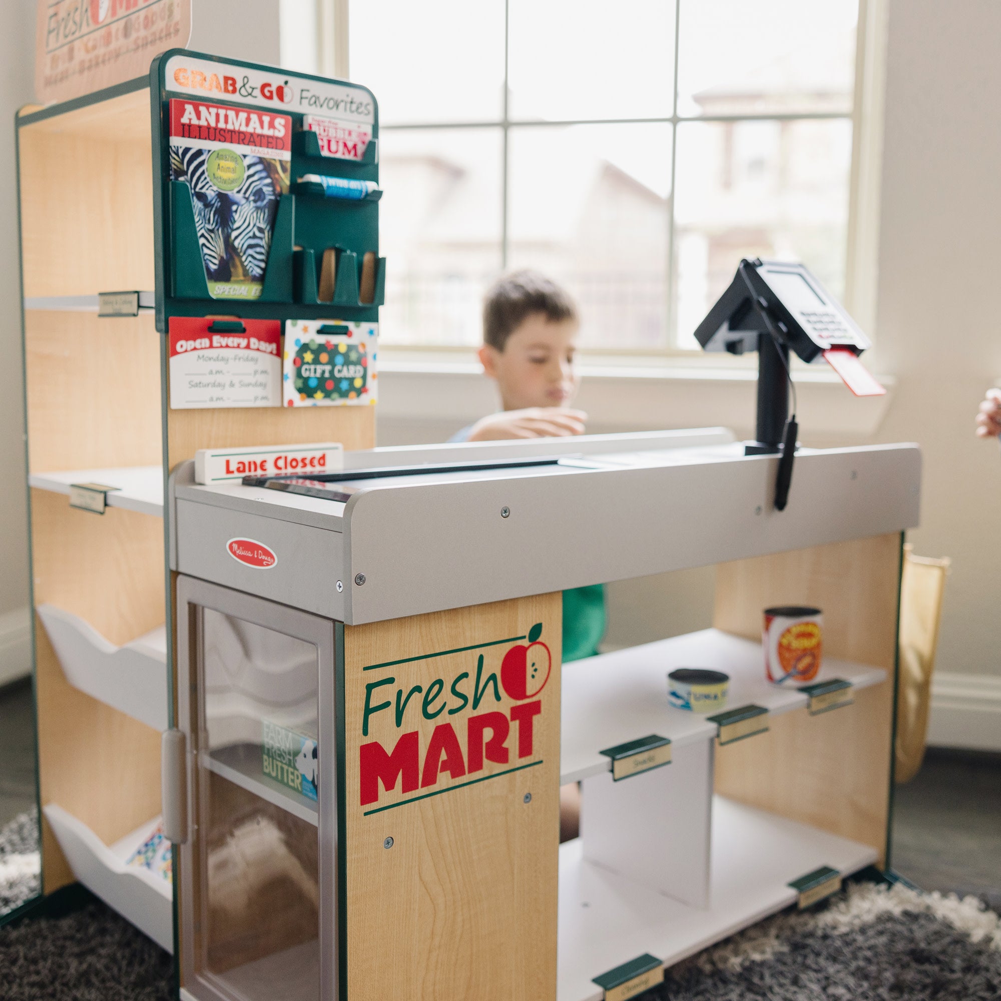 Melissa and doug freestanding fresh mart online