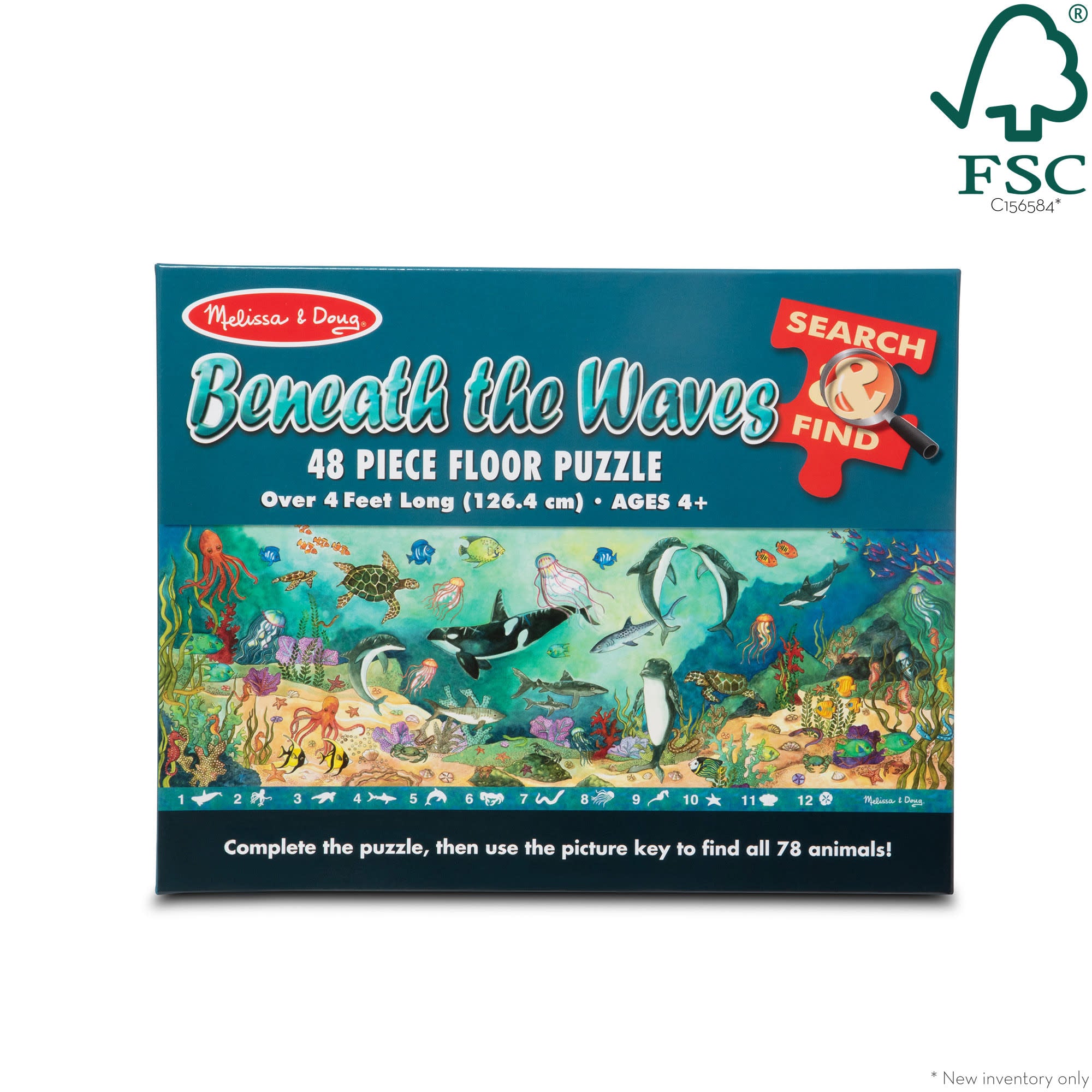Search Find Puzzle Underwater Themed Puzzle