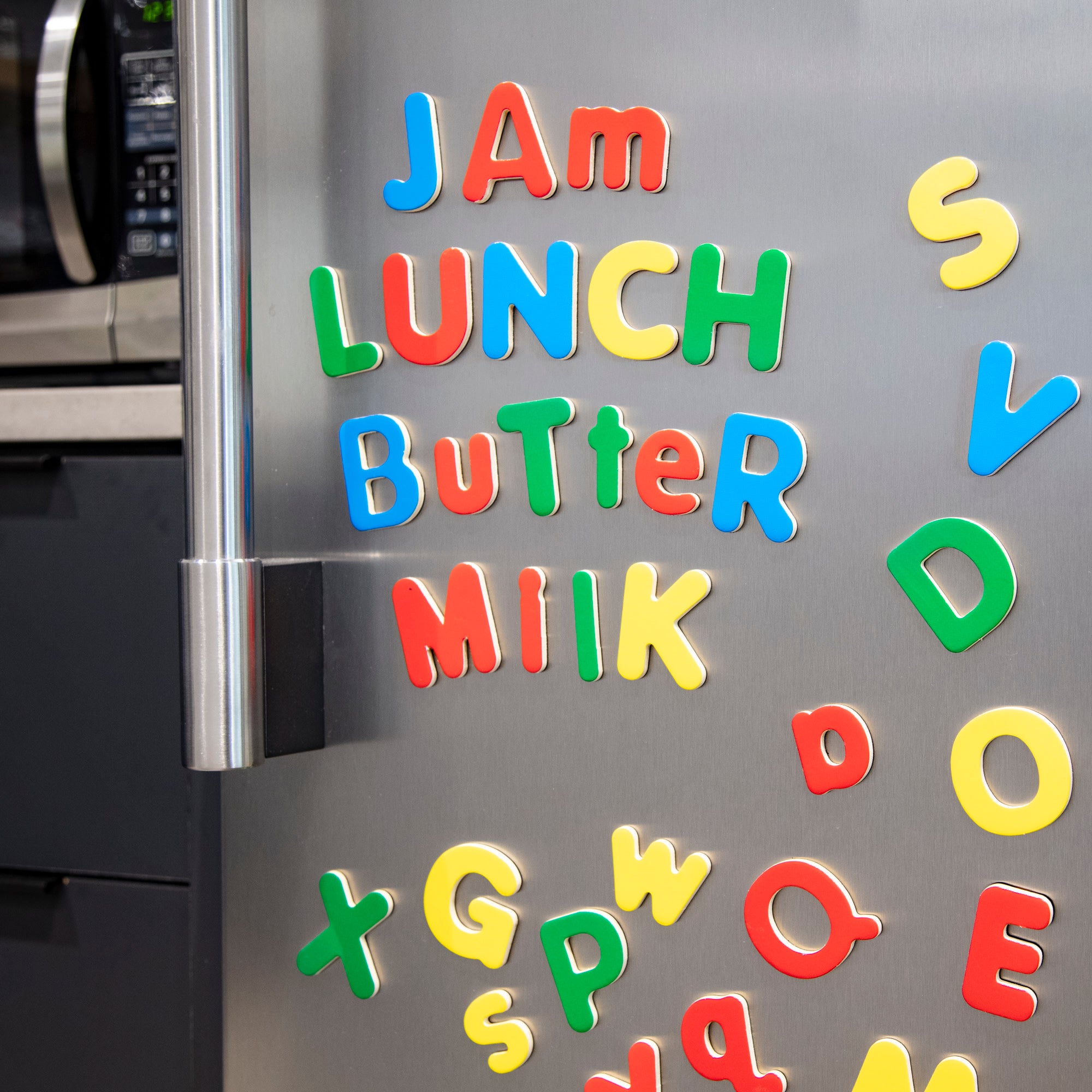 Wooden Letter Alphabet Magnets