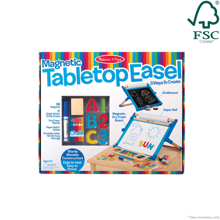 Melissa and Doug table top Easle / accessories - baby & kid stuff