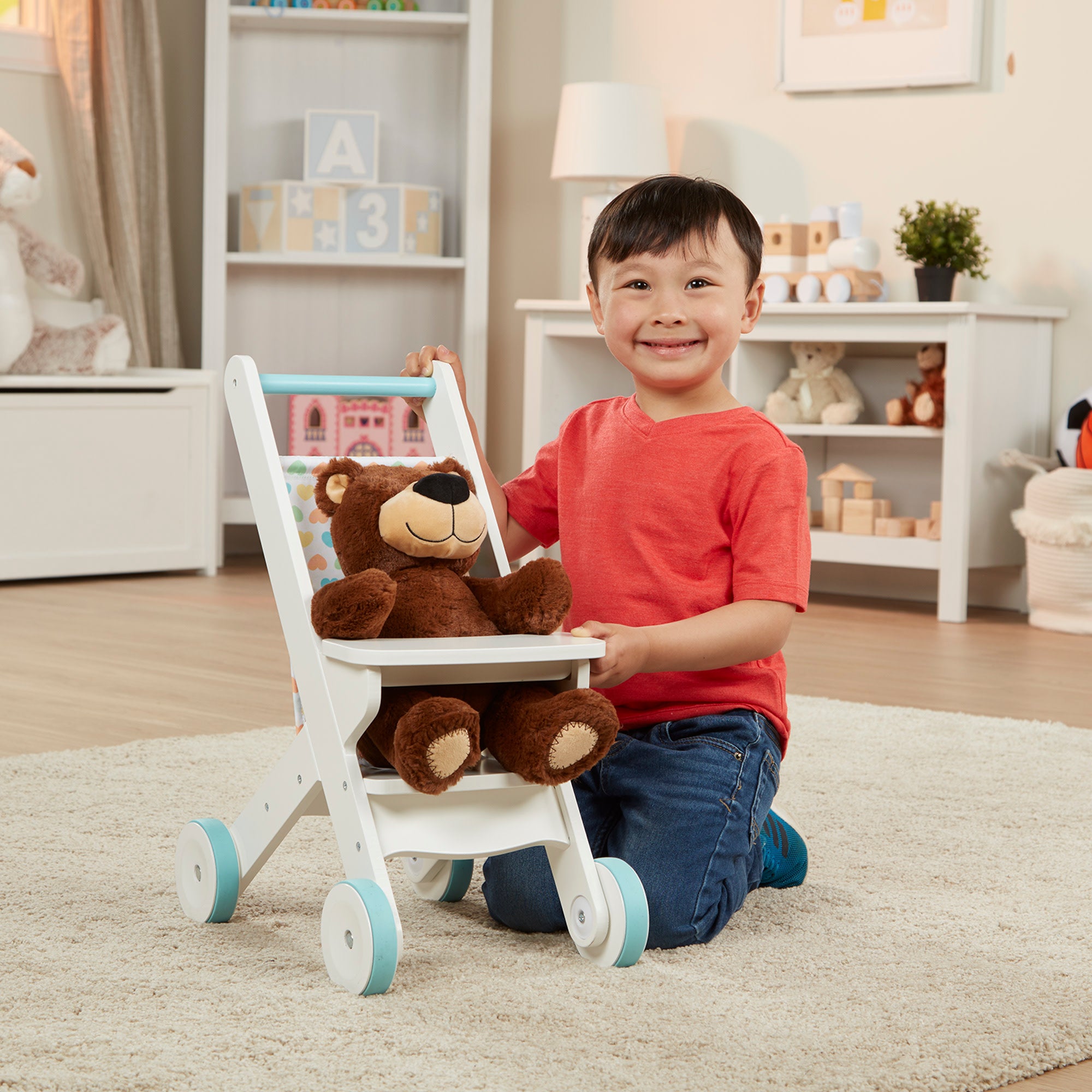 Melissa and doug stroller clearance