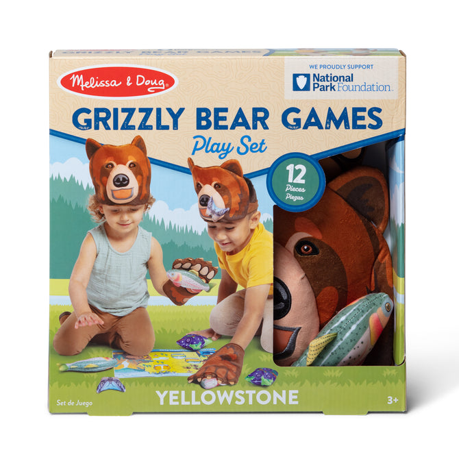 Yellowstone National Park Grizzly Bear Games