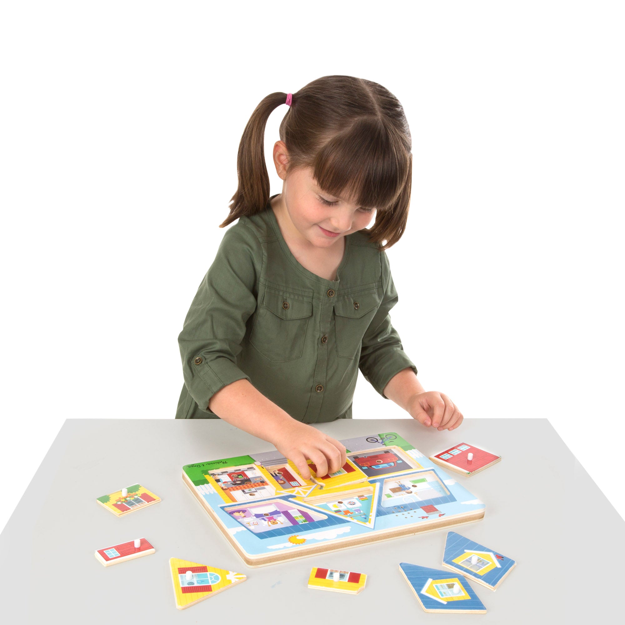 Melissa and store doug house puzzle