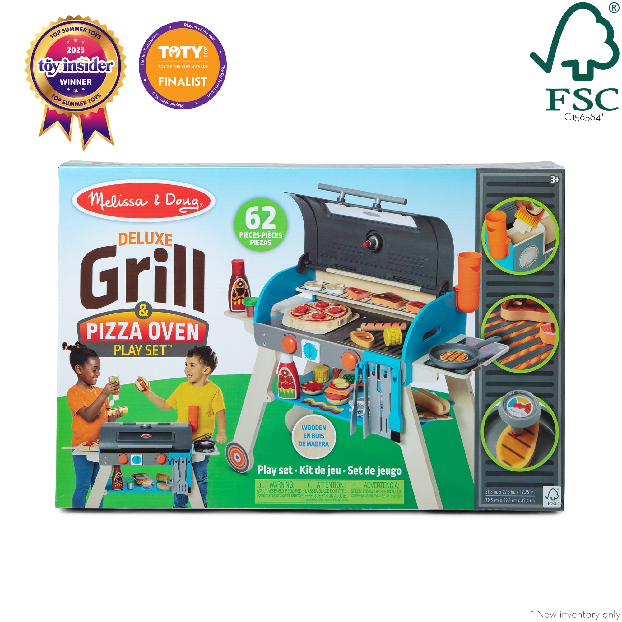 Deluxe Grill Pizza Oven Play Set