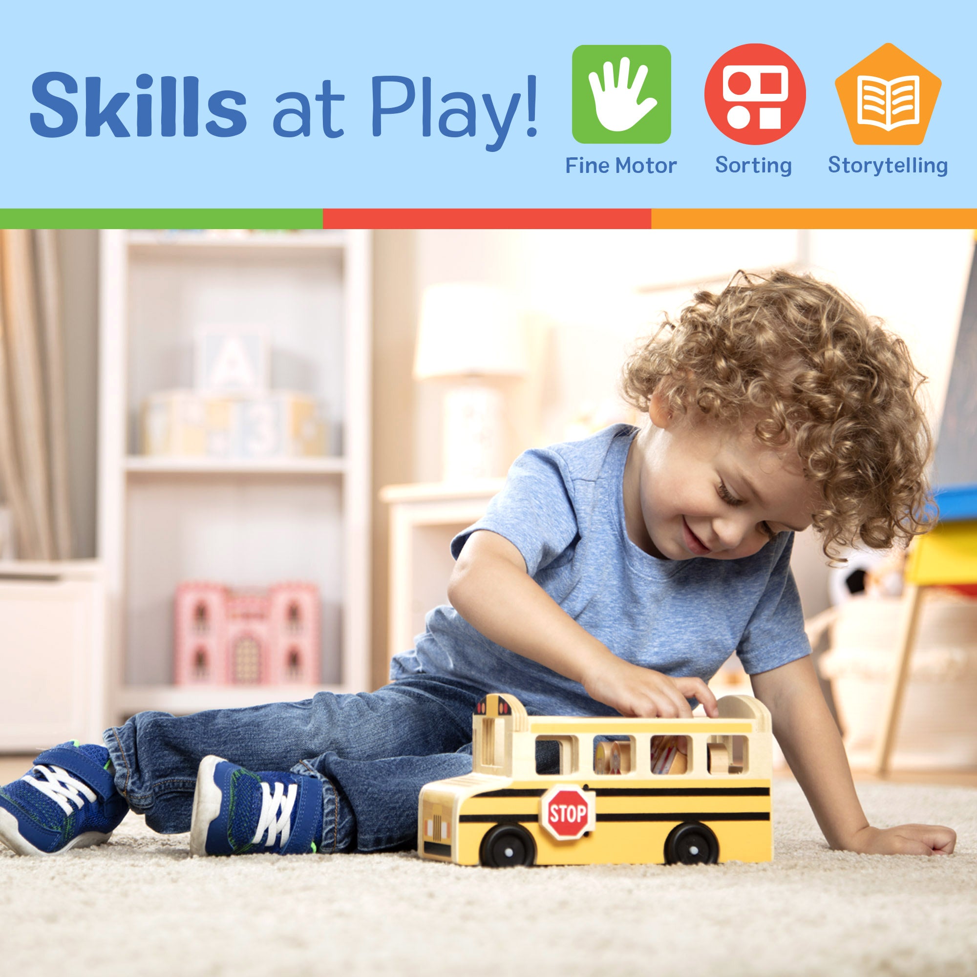 School bus toddler toy online