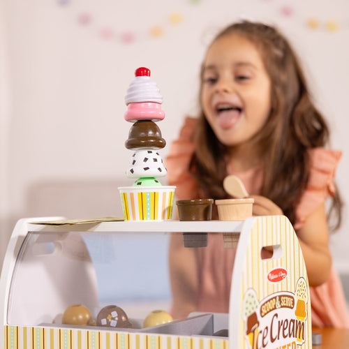 Pretend Play Ice Cream Counter | Ice Cream Playset