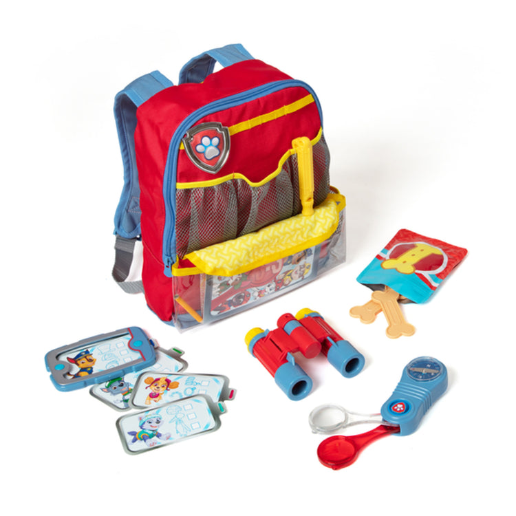  The Melissa & Doug PAW Patrol Pup Pack Backpack Role Play Set (15 Pieces)