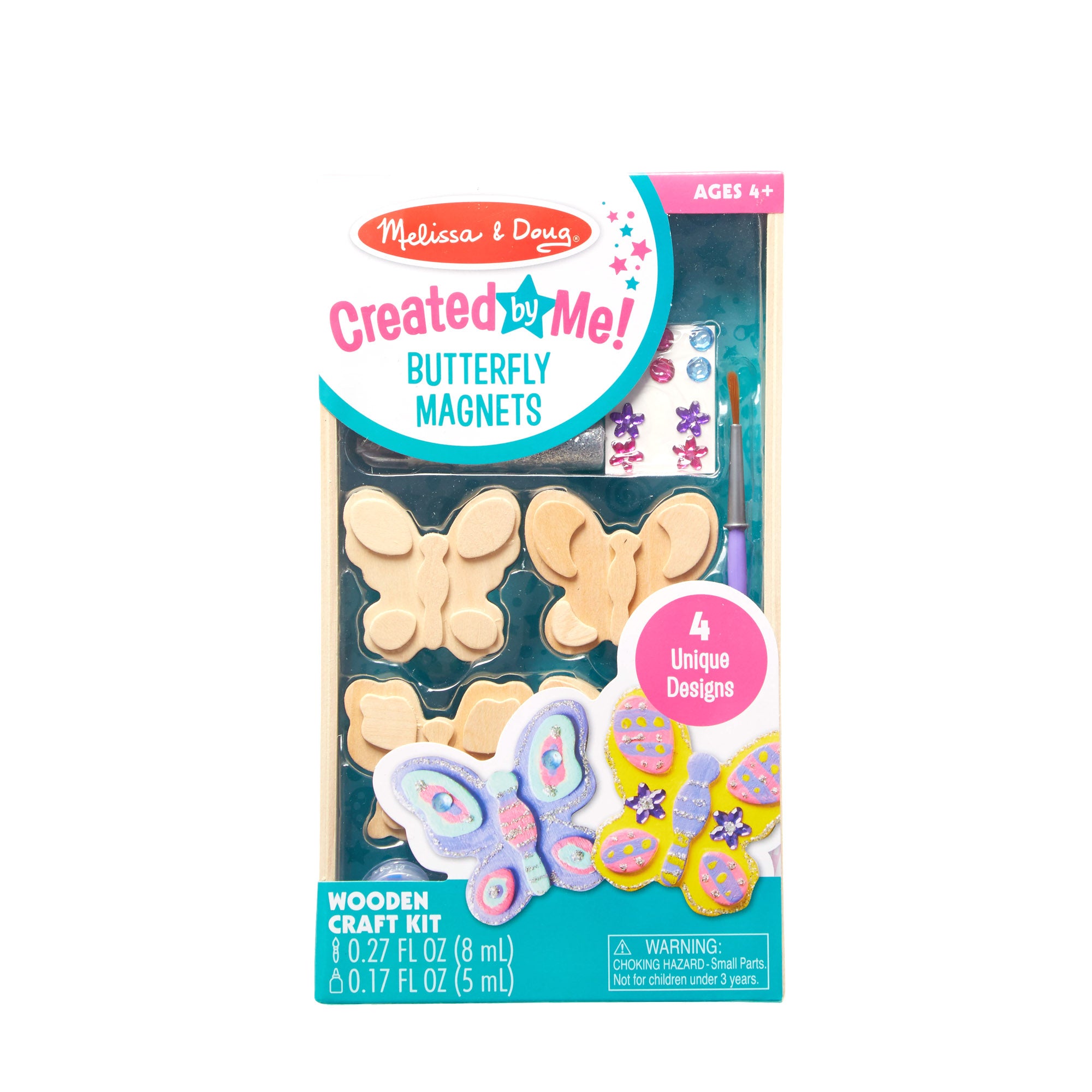 Decorate Your Own Wooden Butterfly Magnets Melissa Doug