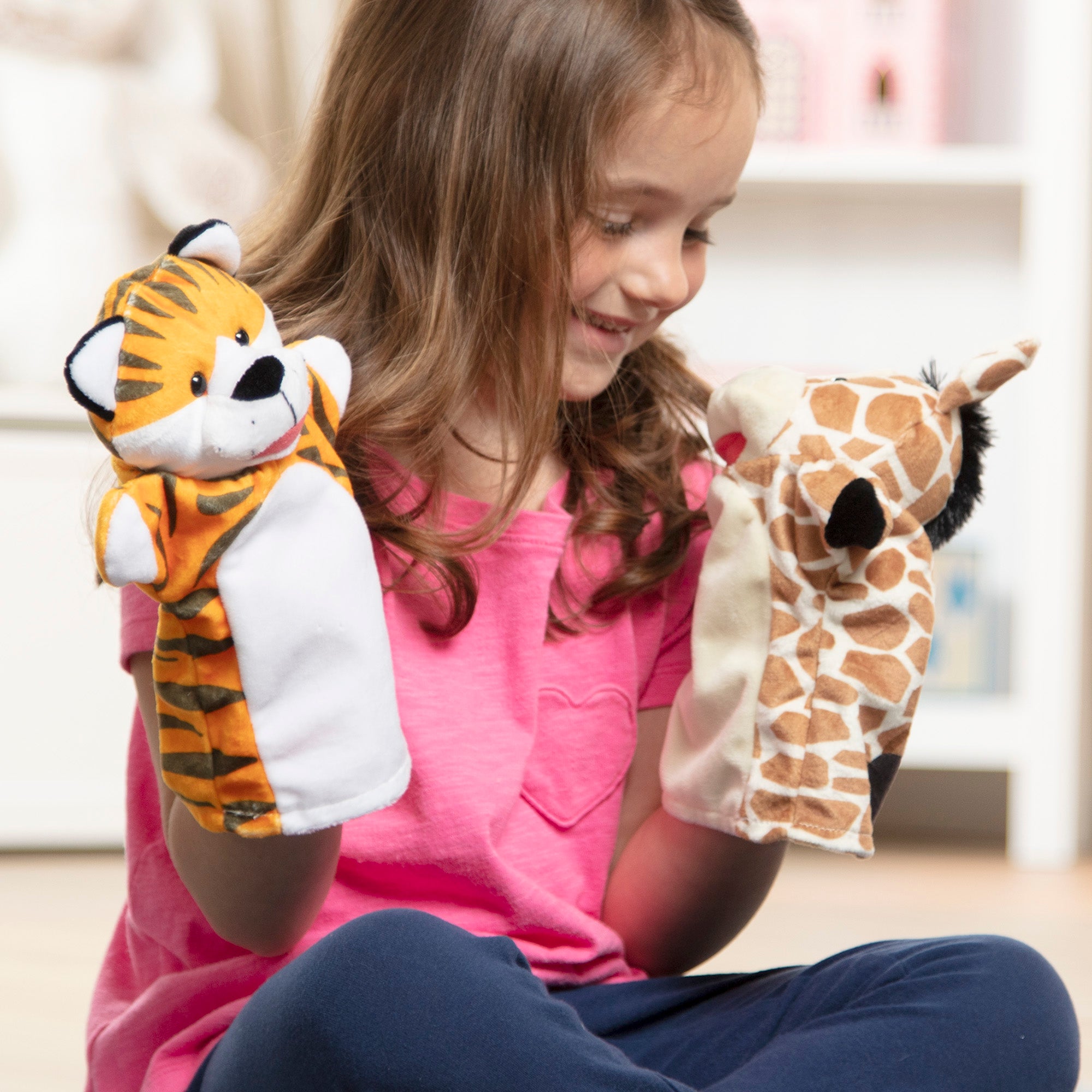 Melissa top and doug hand puppets bundle