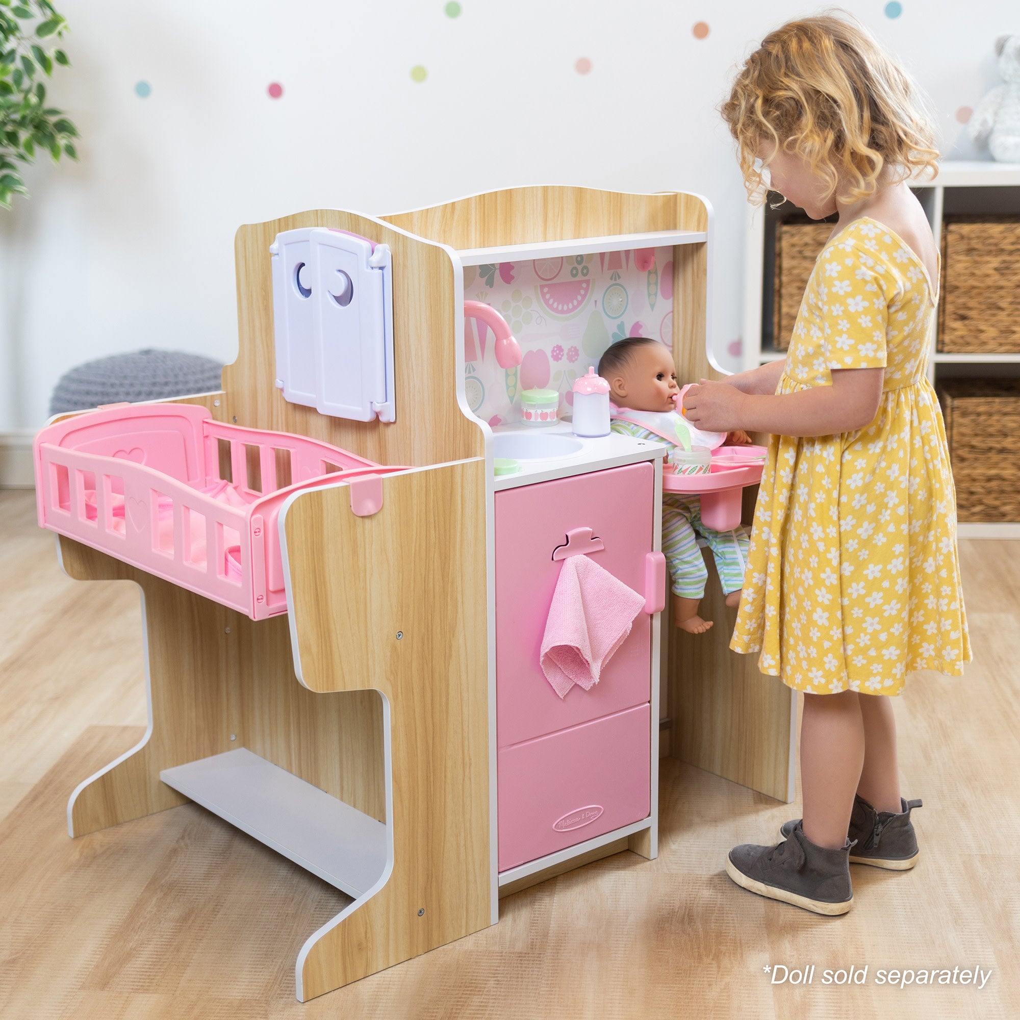 Baby doll nursery set on sale