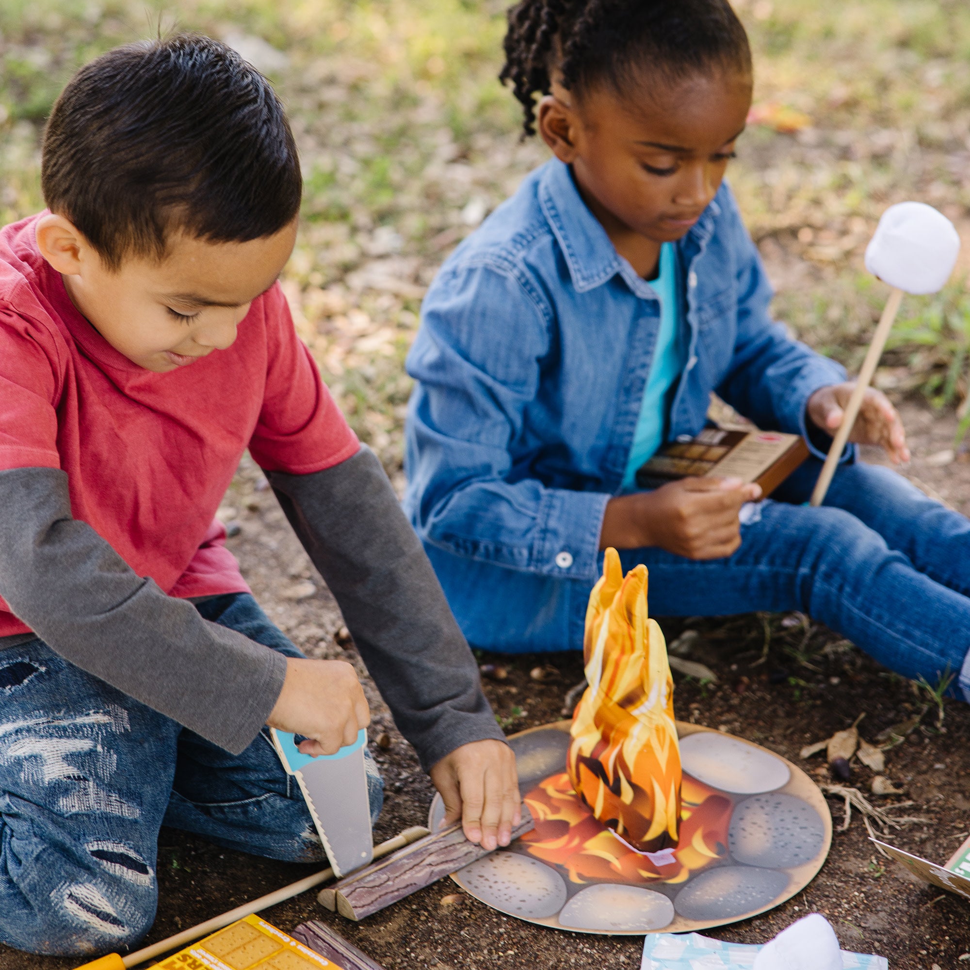 Let s Explore Campfire S mores Play Set Melissa and Doug