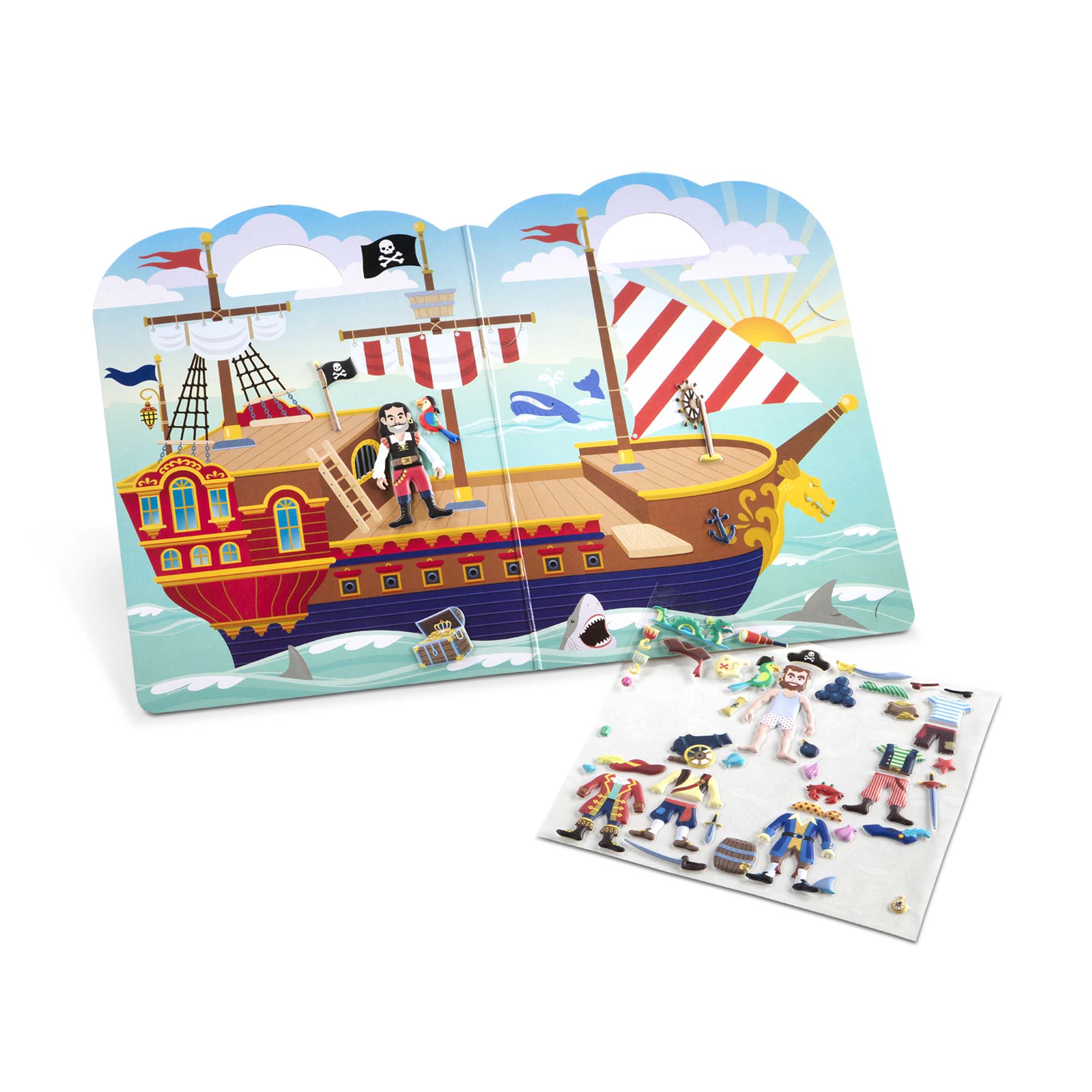 Melissa and doug sales pirate stickers