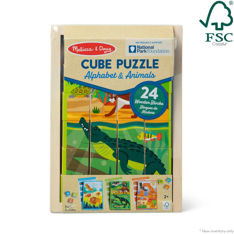 24-Piece Puzzle Case - Animal ABC