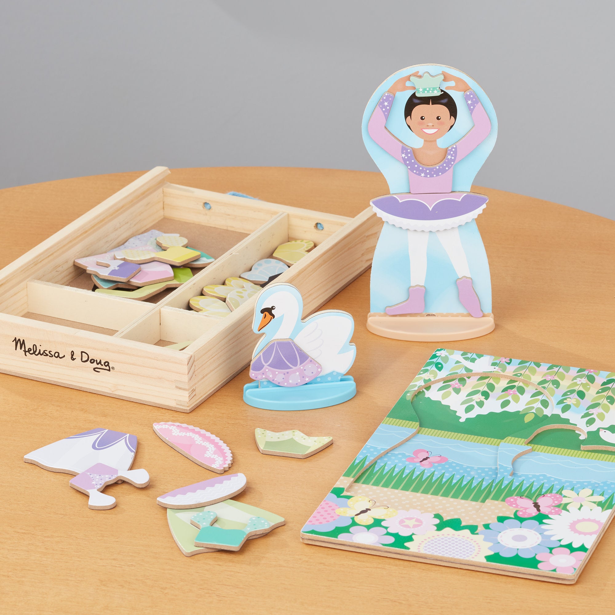 Ballerina Fairy Magnetic Dress Up Play Set Melissa and Doug