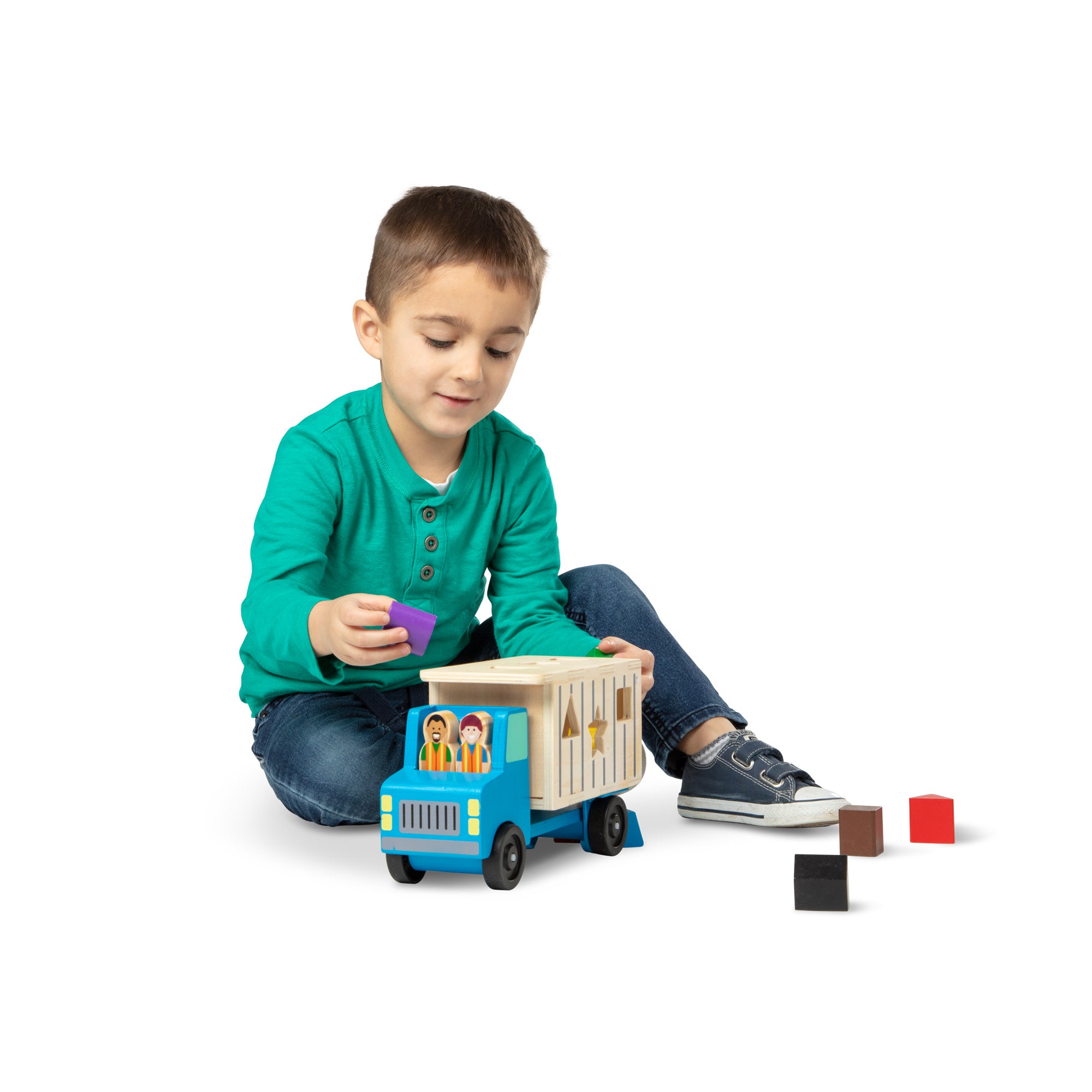 Melissa and doug shape sorter truck online