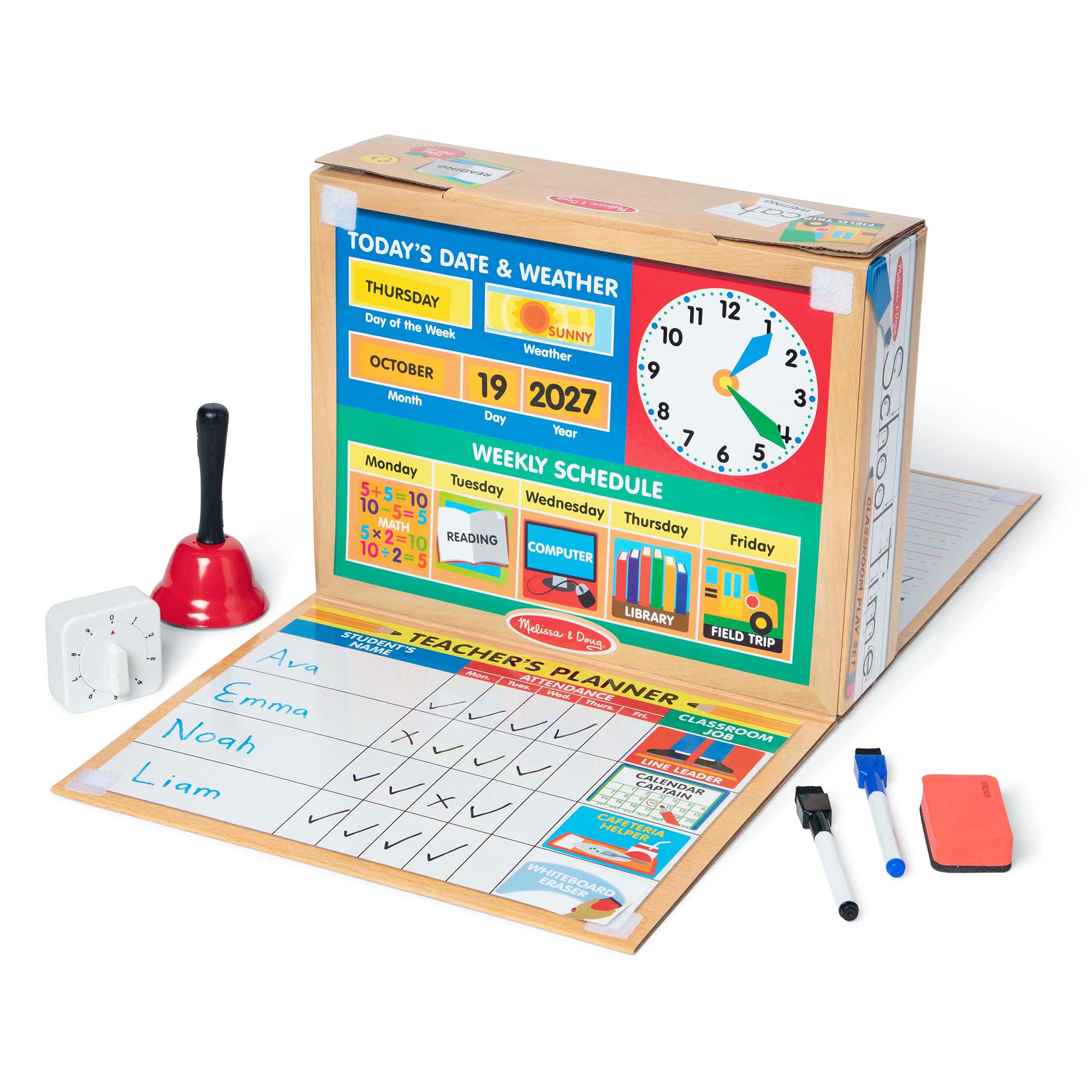 School Time Classroom Play Set Melissa Doug