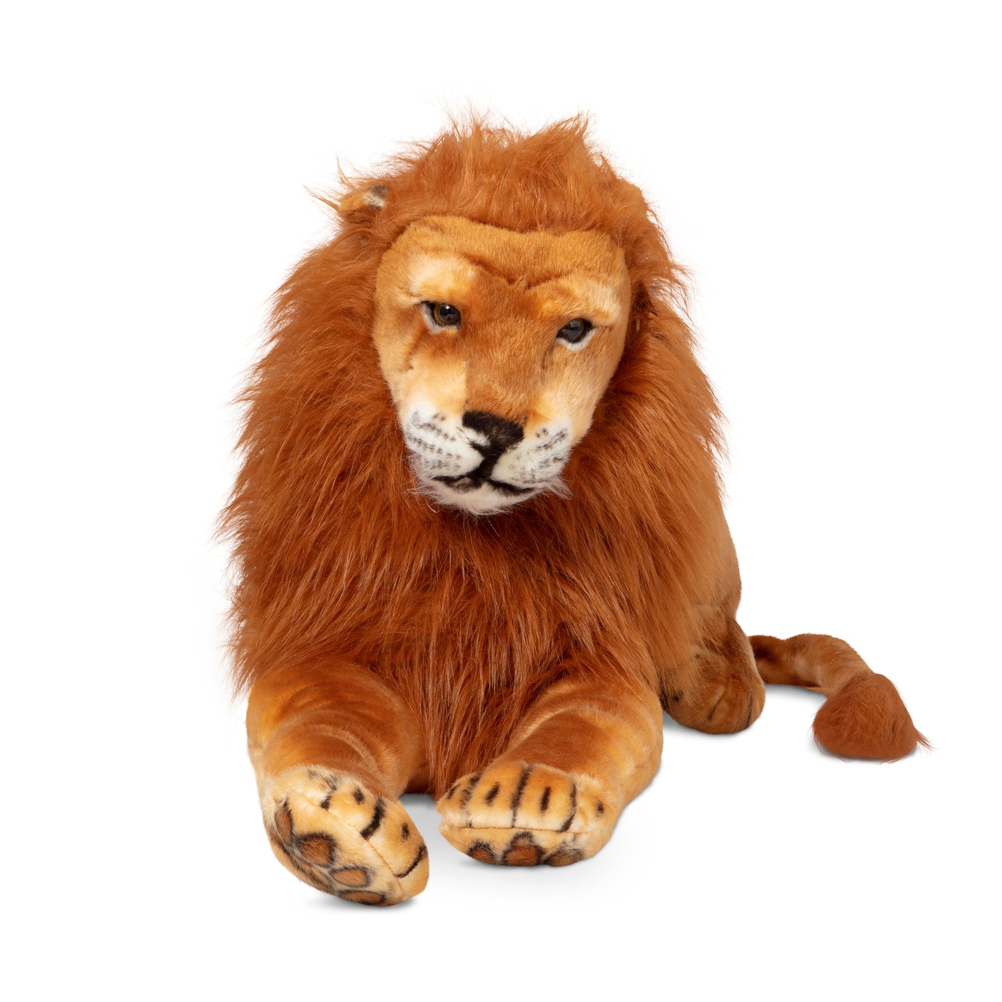 Giant lion cheap plushie aj