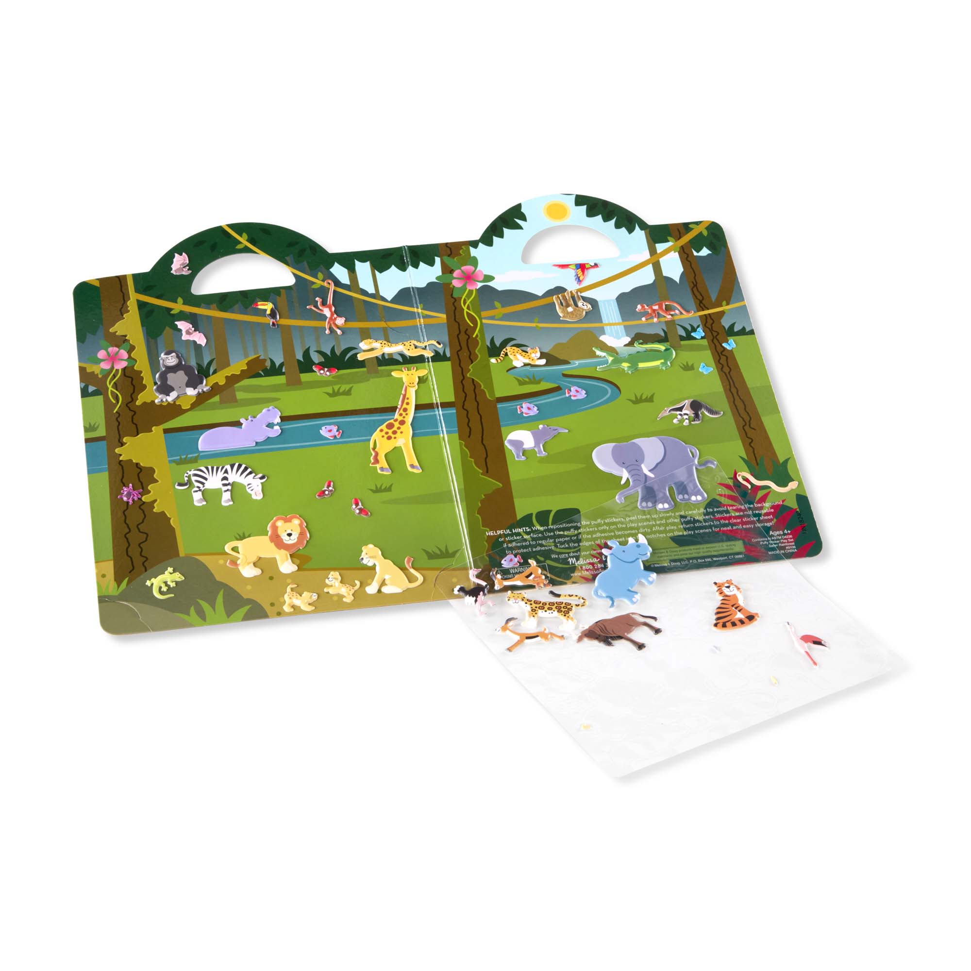 Puffy Sticker Play Set - Safari| Melissa & Doug