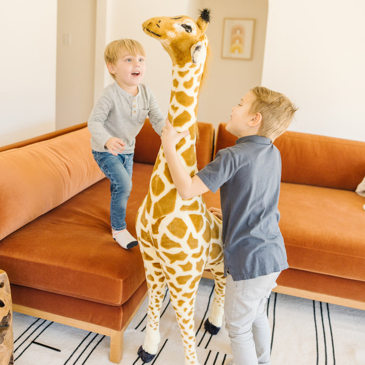 Big Plush Giraffe Toy Nursery Decorations Stuffed Animal Plush Toy Giant  Stuffed 120cm 