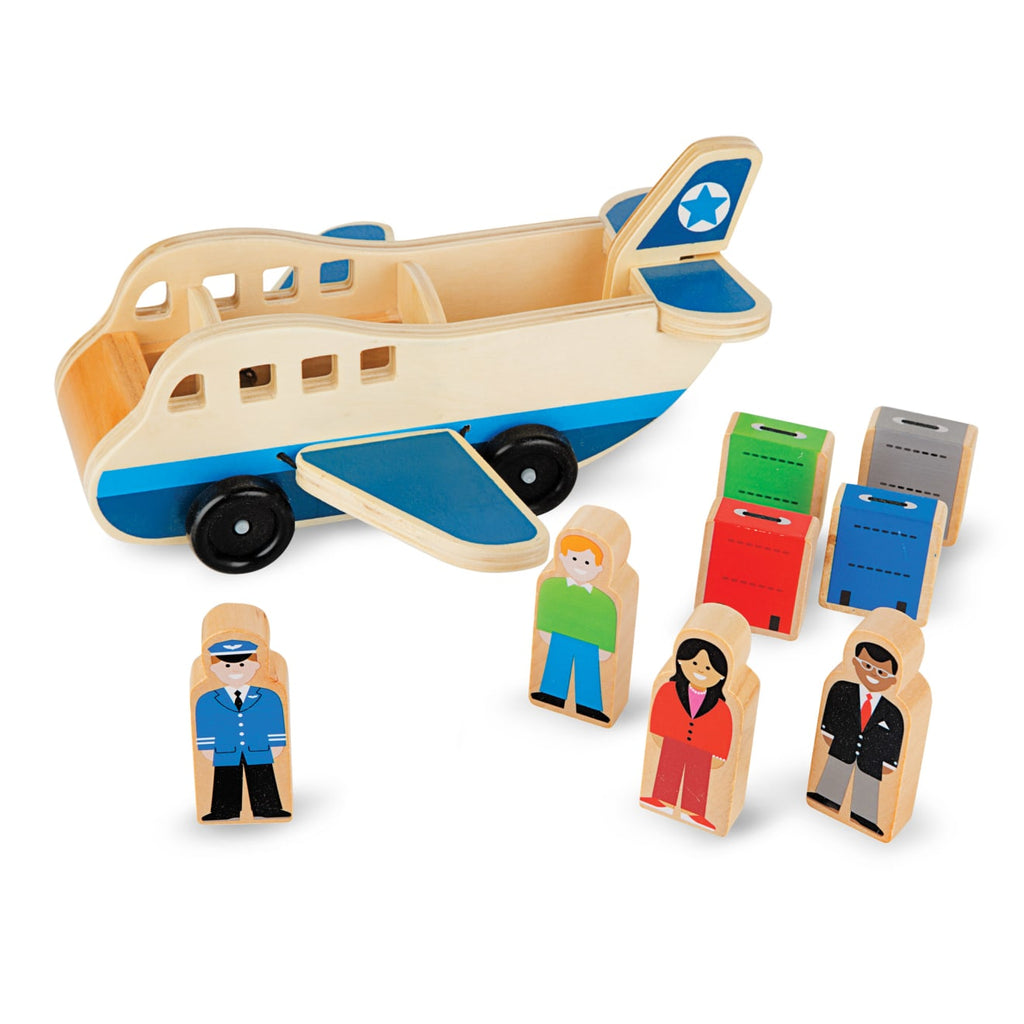  Melissa & Doug Decorate-Your-Own Wooden Jet Plane : Melissa &  Doug: Toys & Games